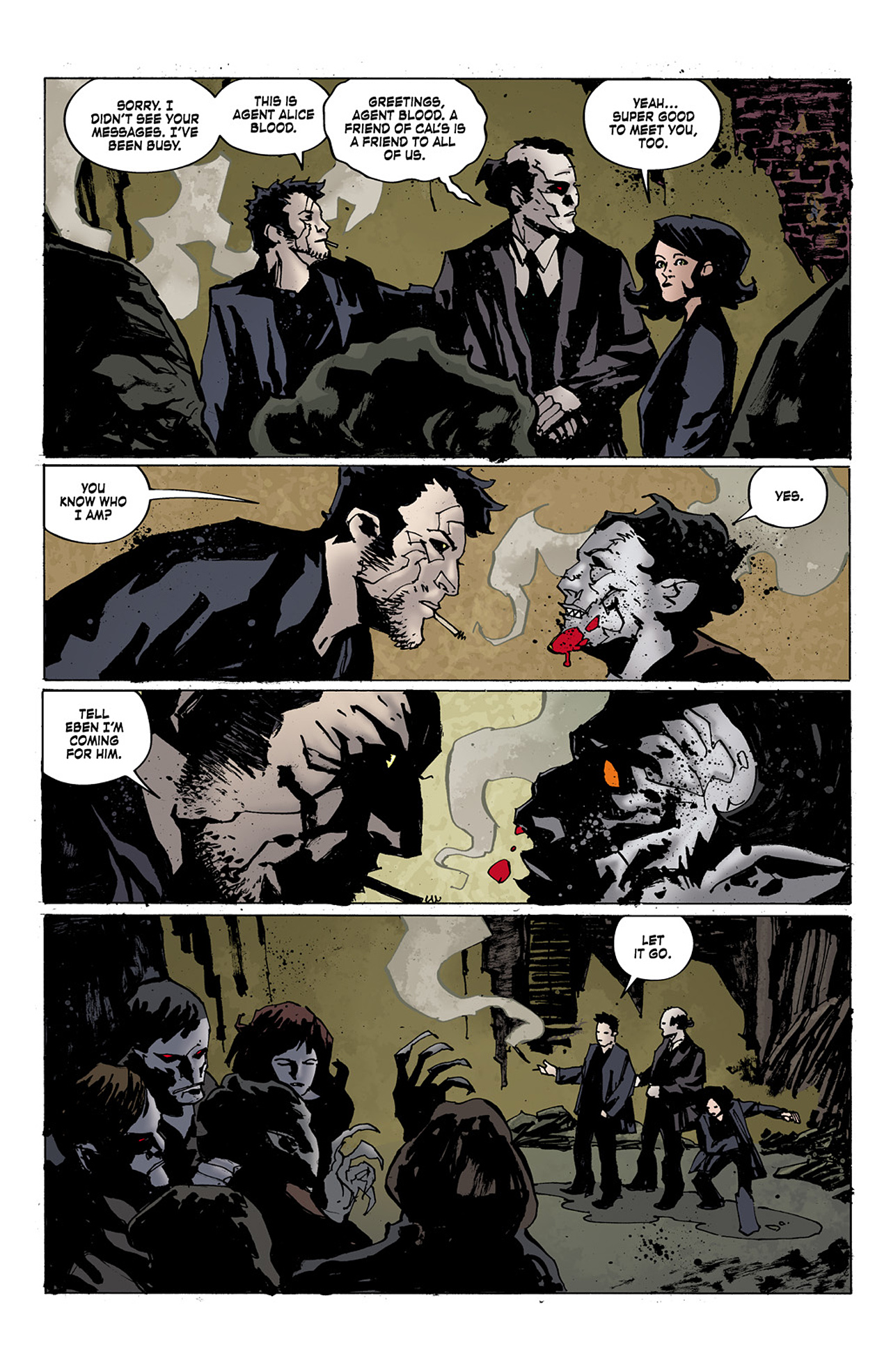 Read online Criminal Macabre: Final Night - The 30 Days of Night Crossover comic -  Issue #1 - 18