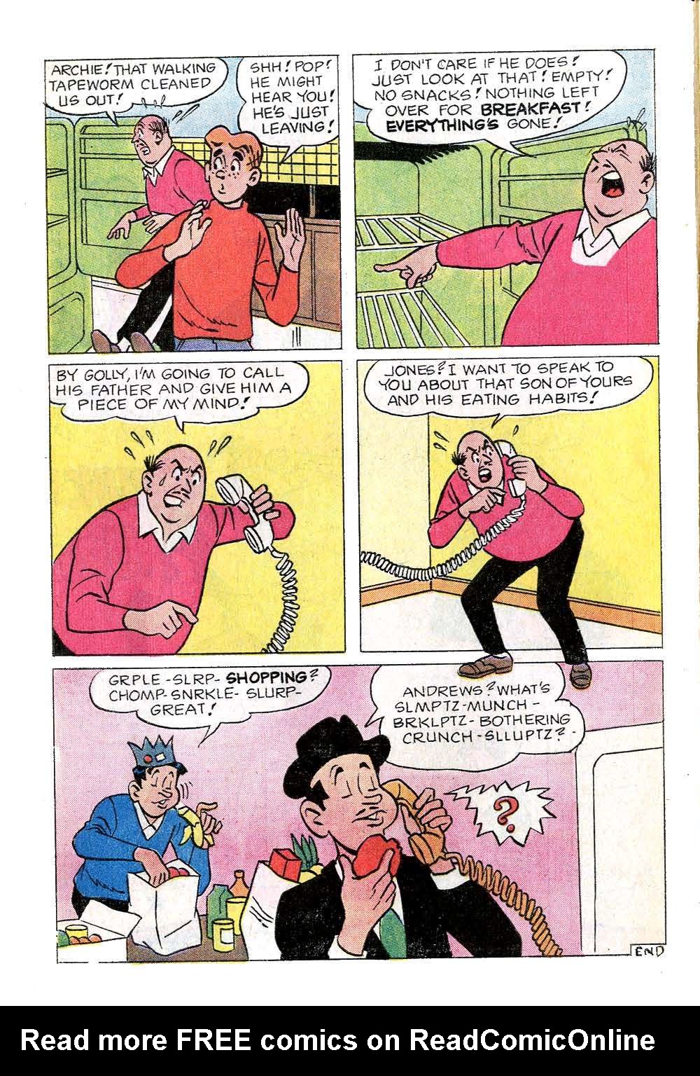 Read online Jughead (1965) comic -  Issue #209 - 8