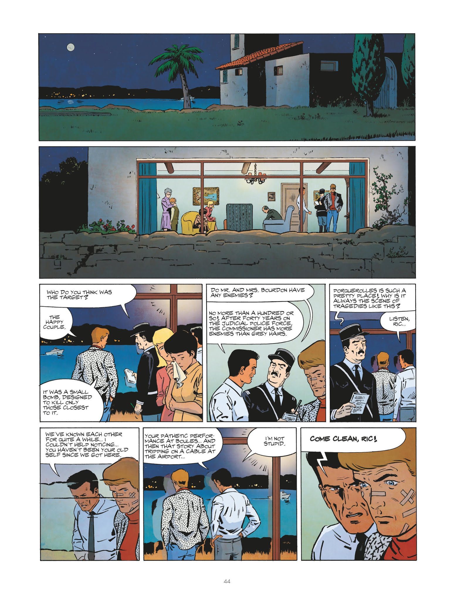 Read online The Mighty Return of Ric Hochet comic -  Issue #1 - 44