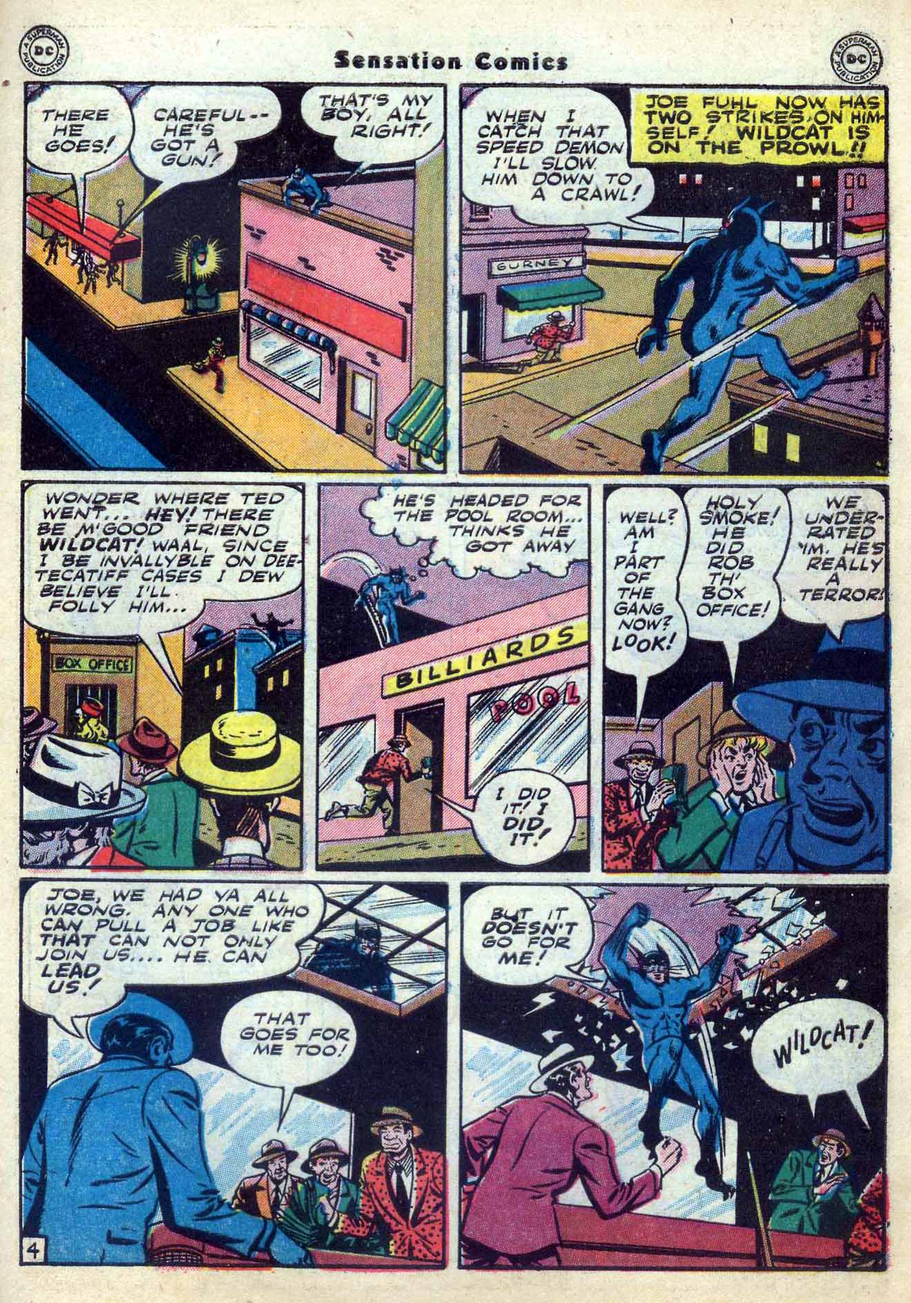 Read online Sensation (Mystery) Comics comic -  Issue #59 - 45