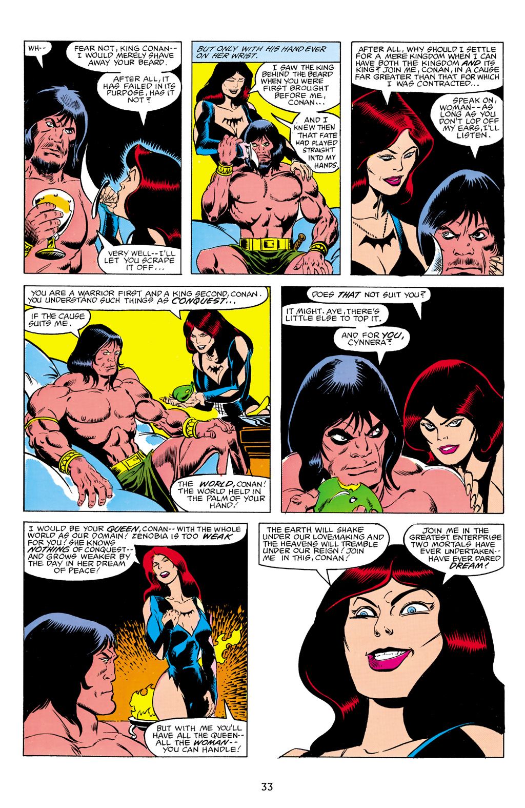 Read online The Chronicles of King Conan comic -  Issue # TPB 3 (Part 1) - 34