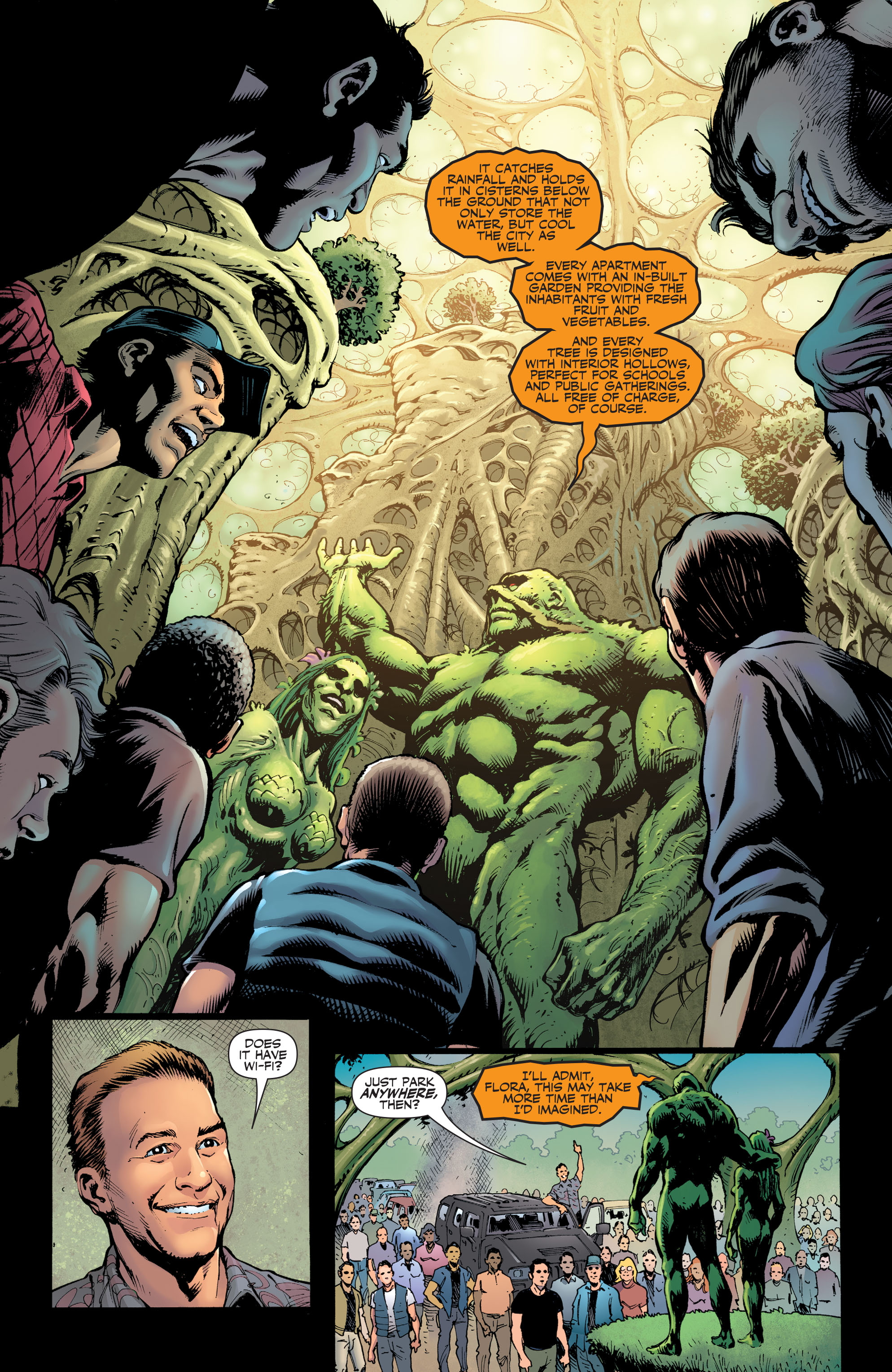 Read online Swamp Thing: New Roots comic -  Issue #6 - 7