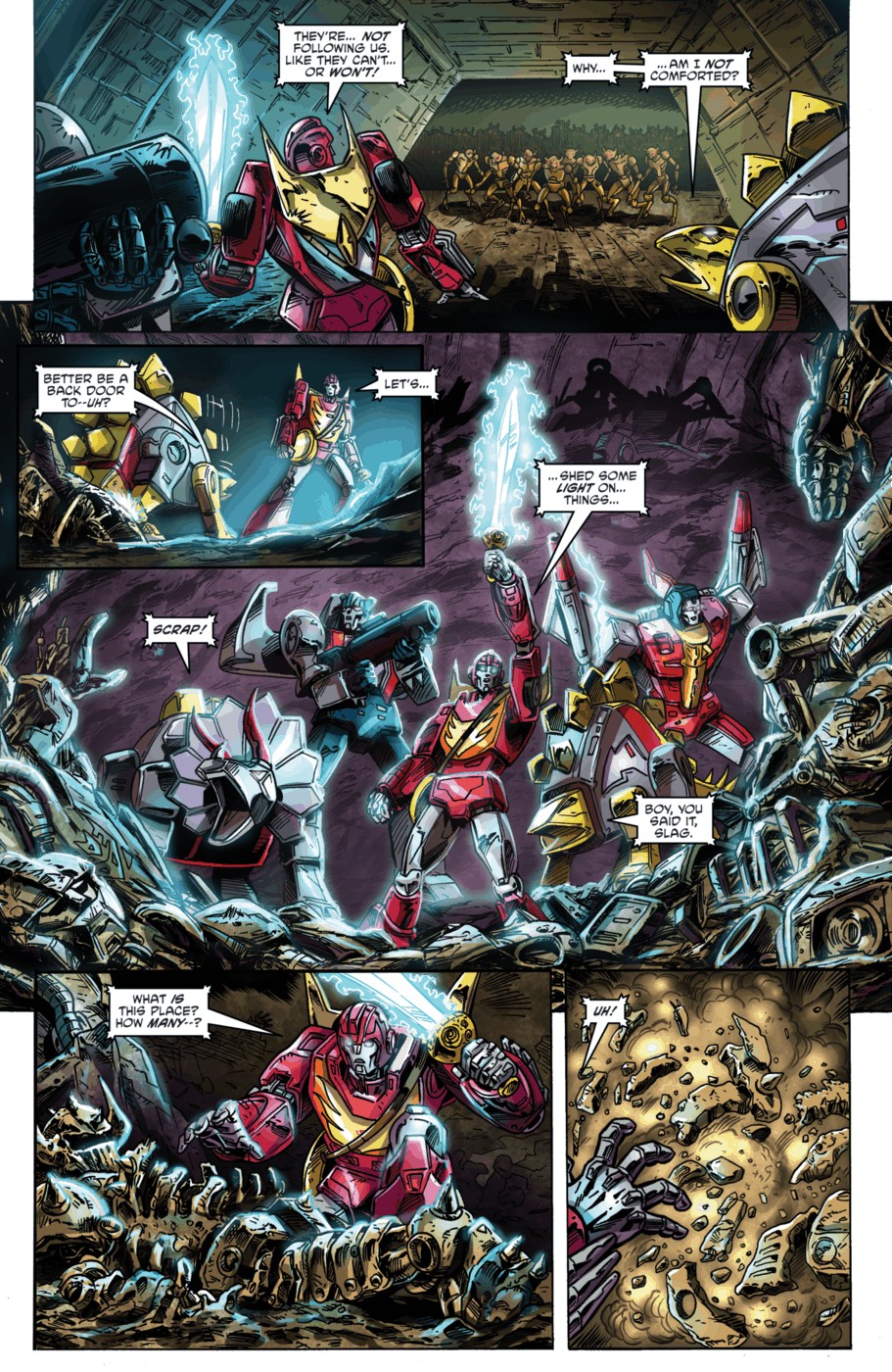 Read online The Transformers: Regeneration One comic -  Issue #93 - 21