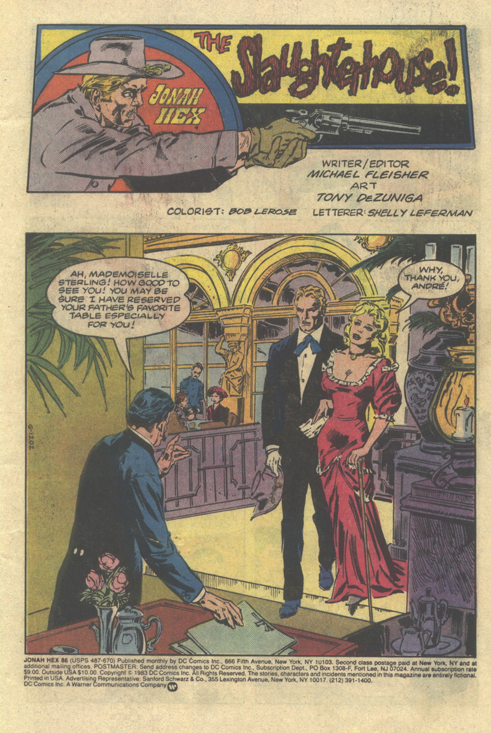 Read online Jonah Hex (1977) comic -  Issue #86 - 3