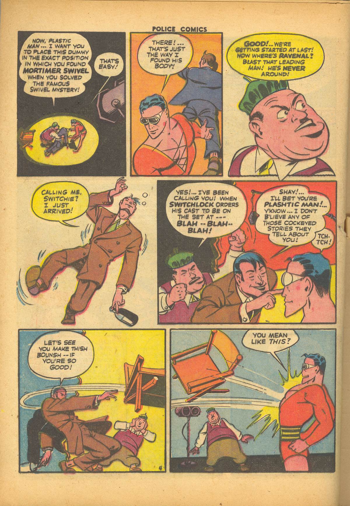 Read online Police Comics comic -  Issue #28 - 6