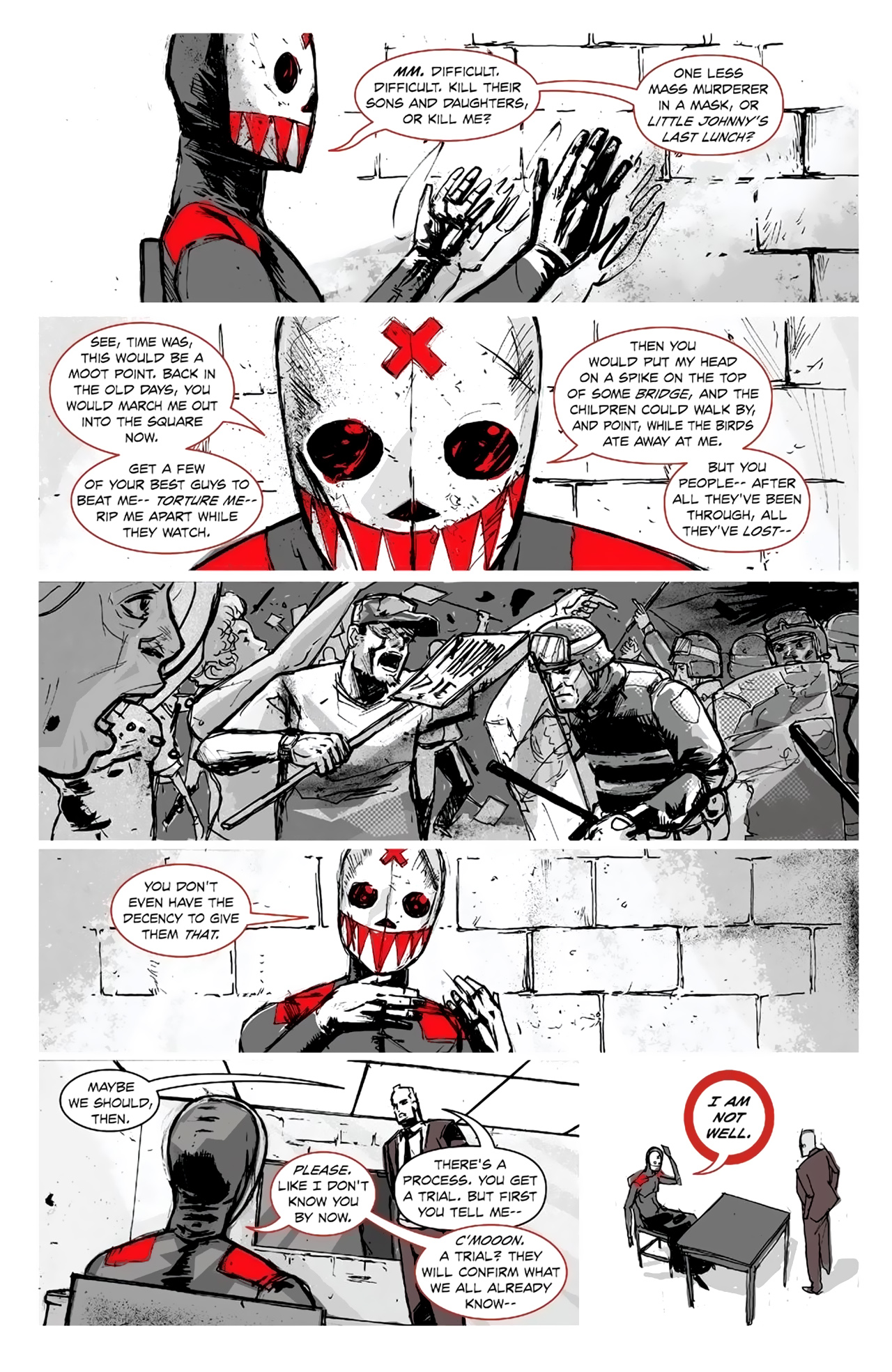 Read online Bedlam comic -  Issue #1 - 19