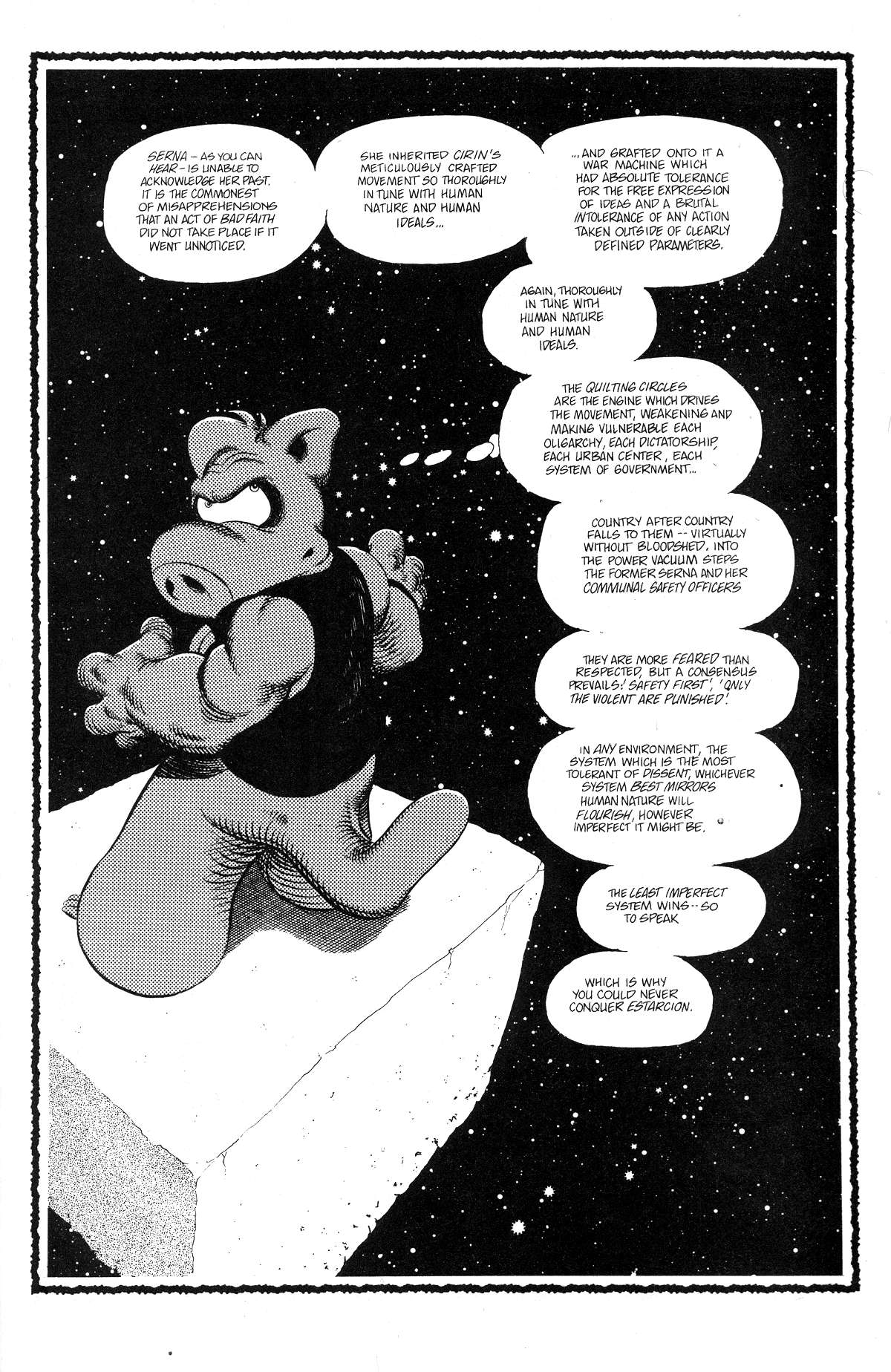 Read online Cerebus comic -  Issue #195 - 5
