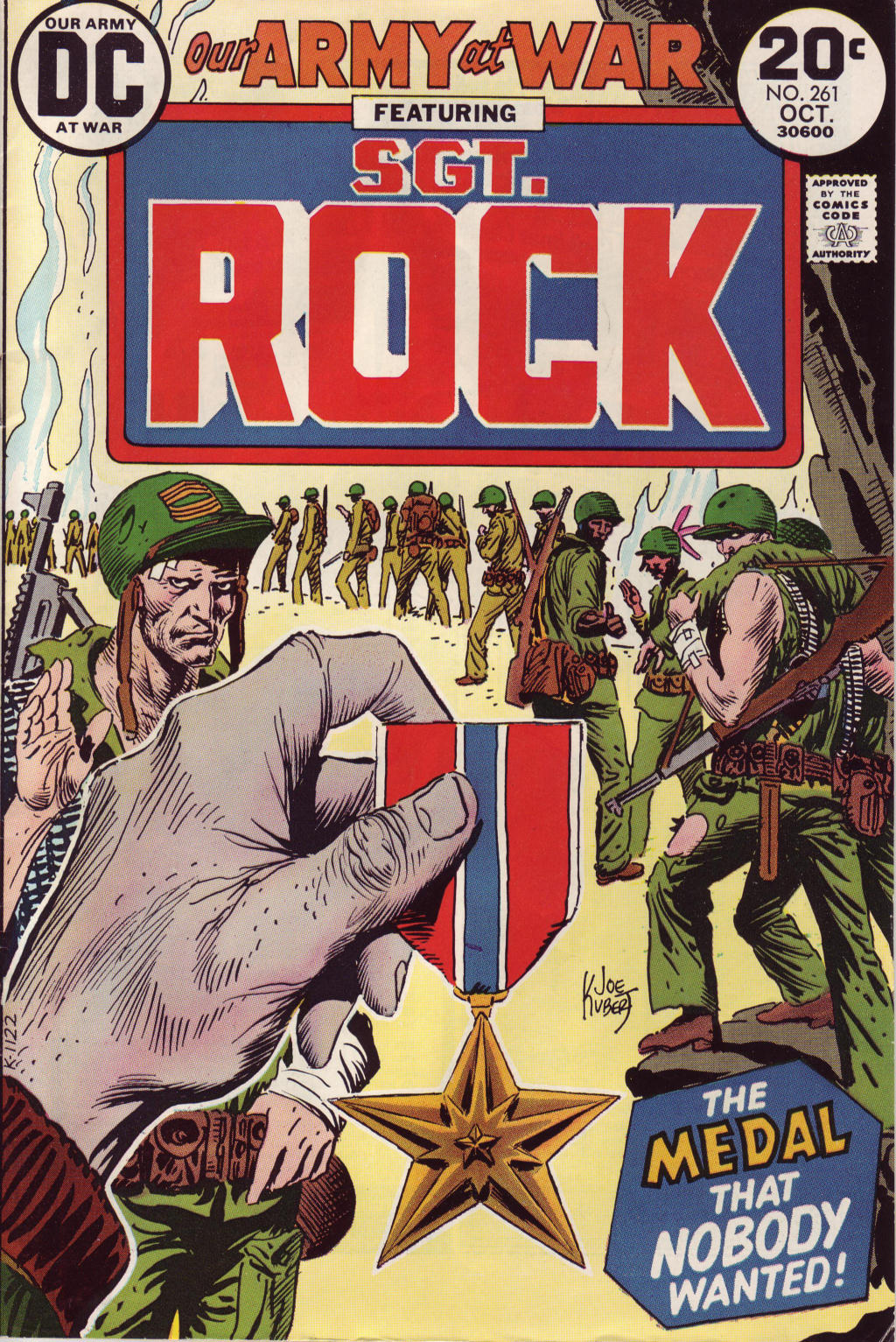 Read online Our Army at War (1952) comic -  Issue #261 - 1