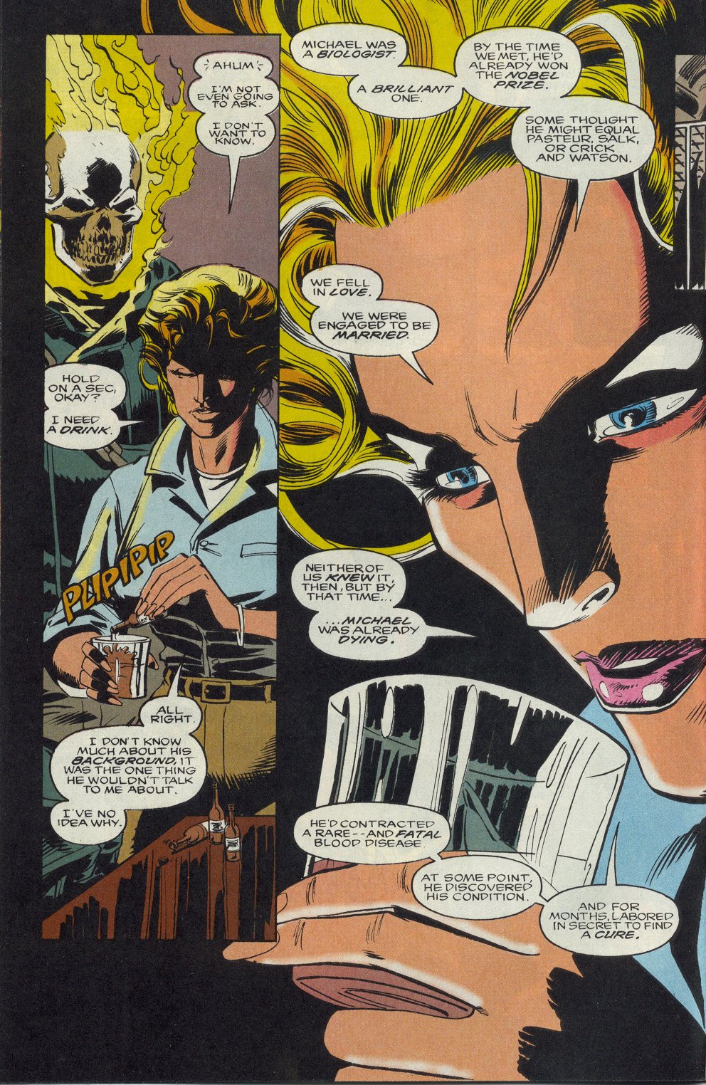 Read online Morbius: The Living Vampire (1992) comic -  Issue #1 - 10