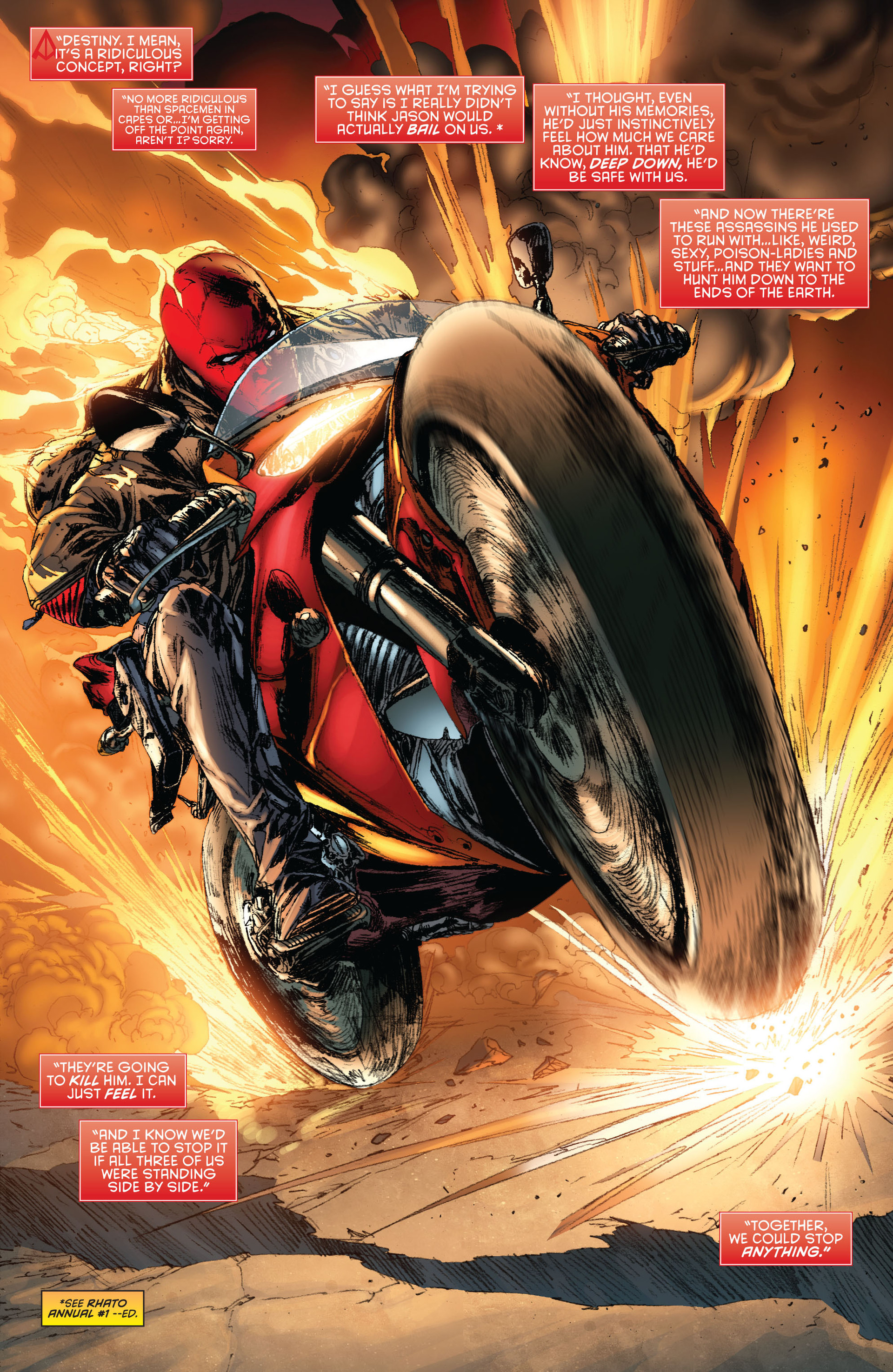 Read online Red Hood And The Outlaws (2011) comic -  Issue #21 - 2