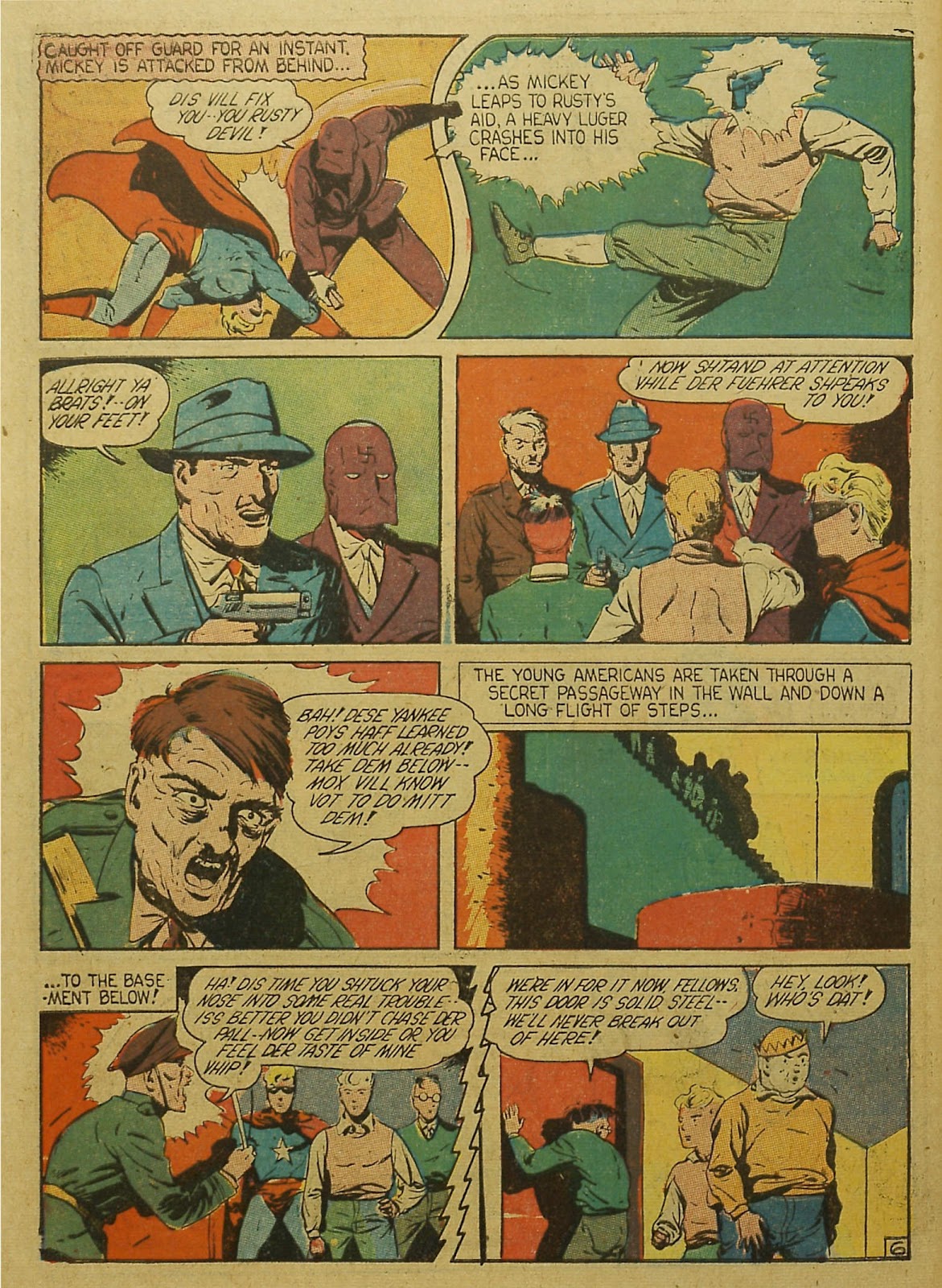 Captain Aero Comics issue 3 - Page 58
