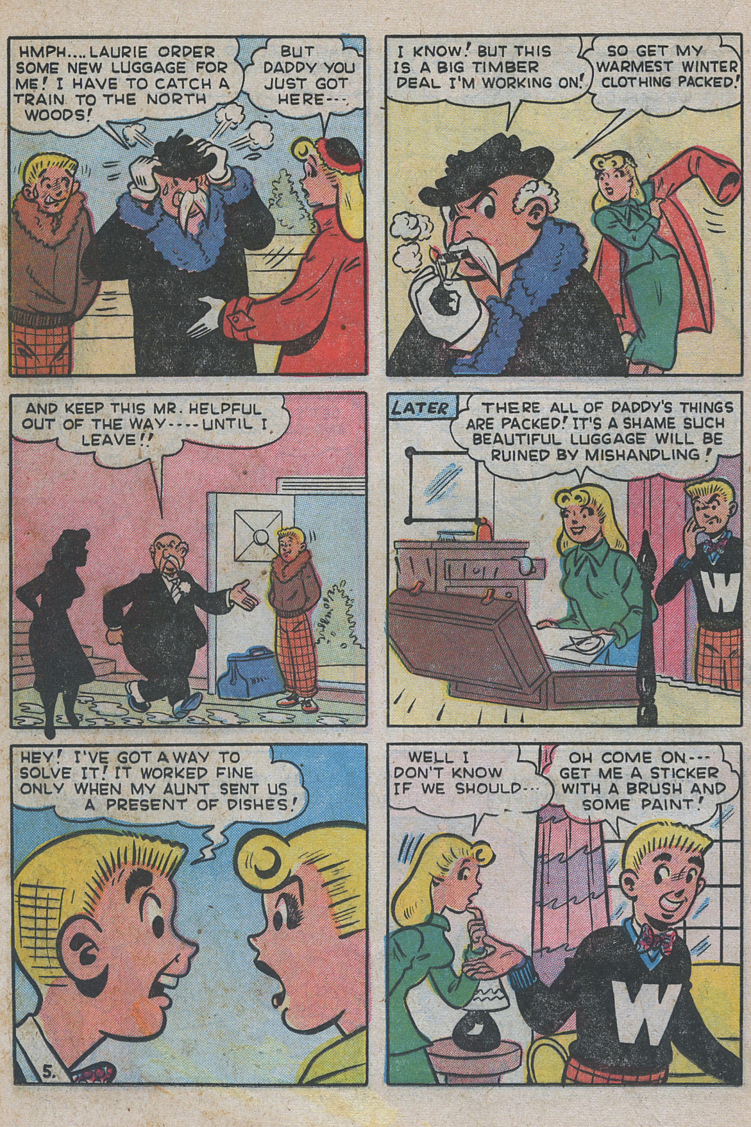 Read online Pep Comics comic -  Issue #95 - 28