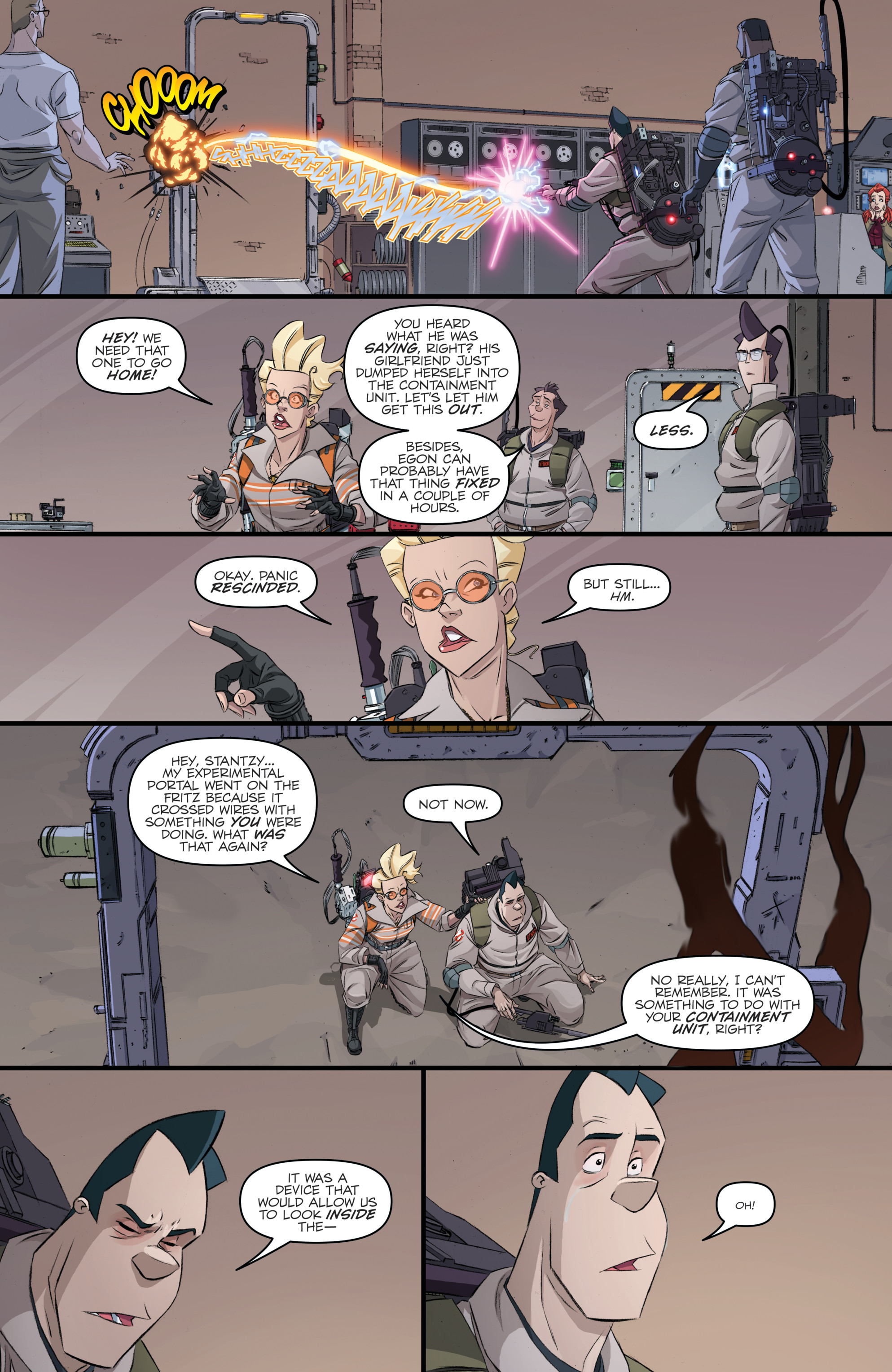 Read online Ghostbusters: Crossing Over comic -  Issue # _TPB - 218
