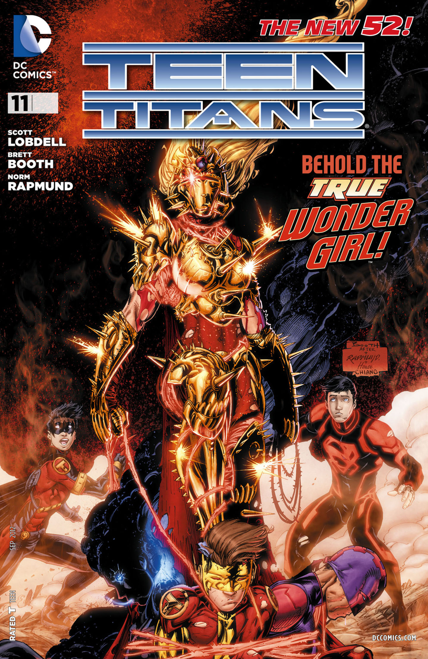 Read online Teen Titans (2011) comic -  Issue #11 - 1