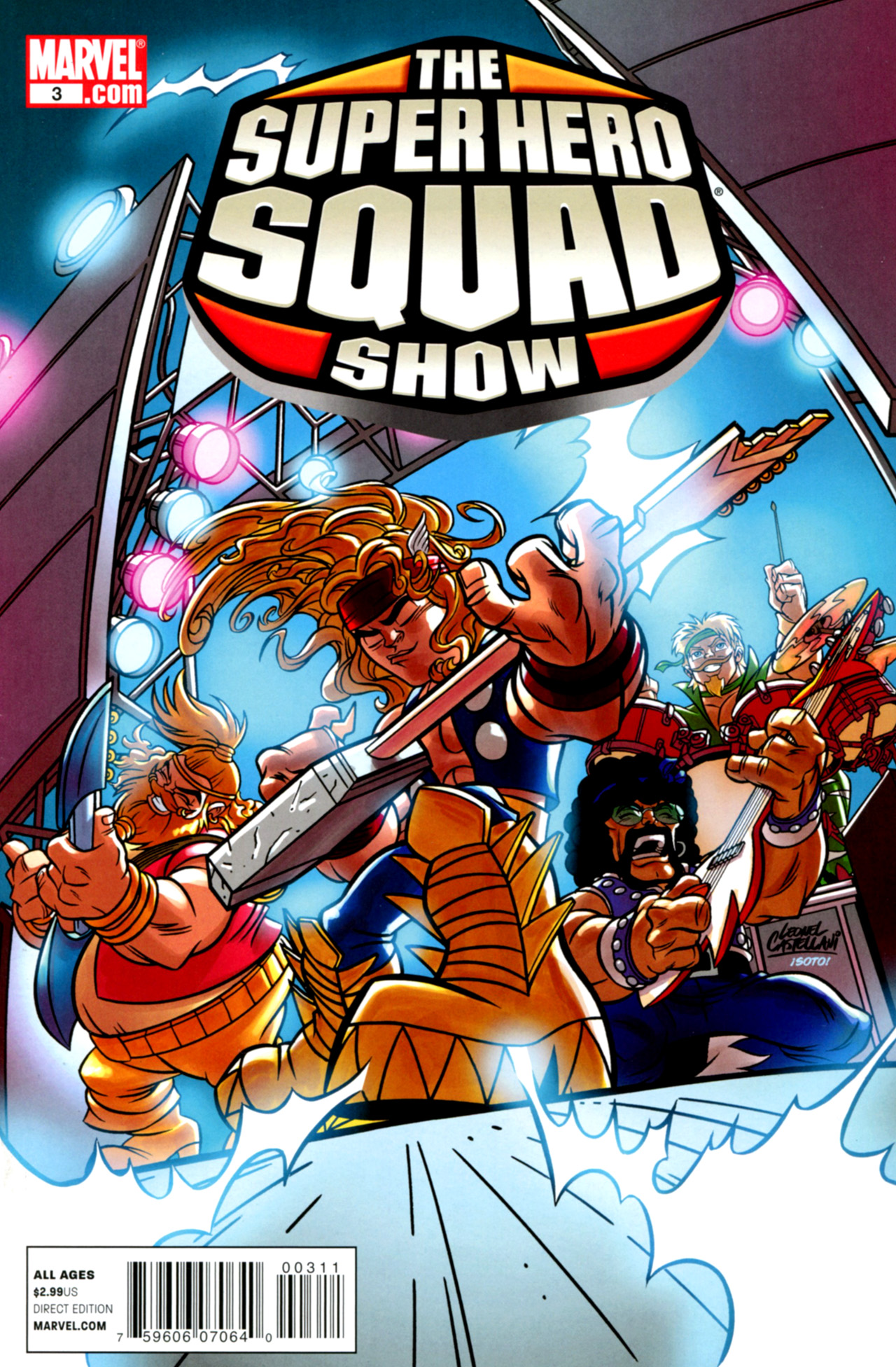 Read online Super Hero Squad comic -  Issue #3 - 1