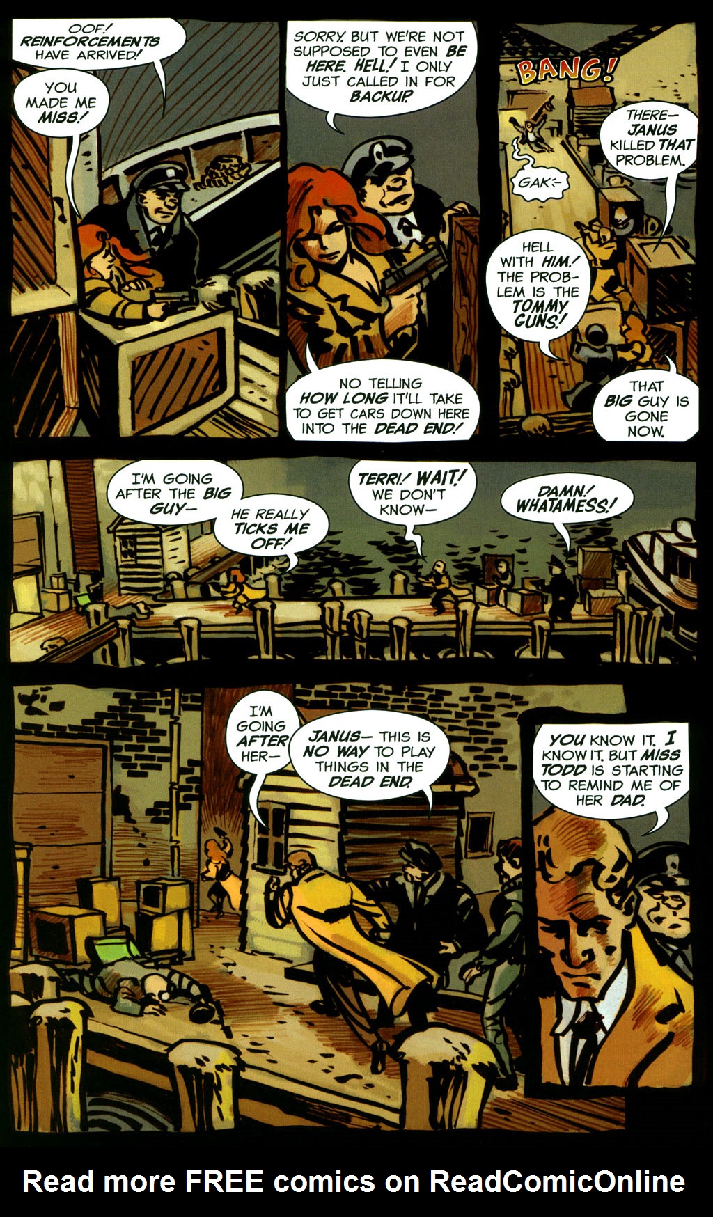 Read online Frankenstein Mobster comic -  Issue #4 - 8