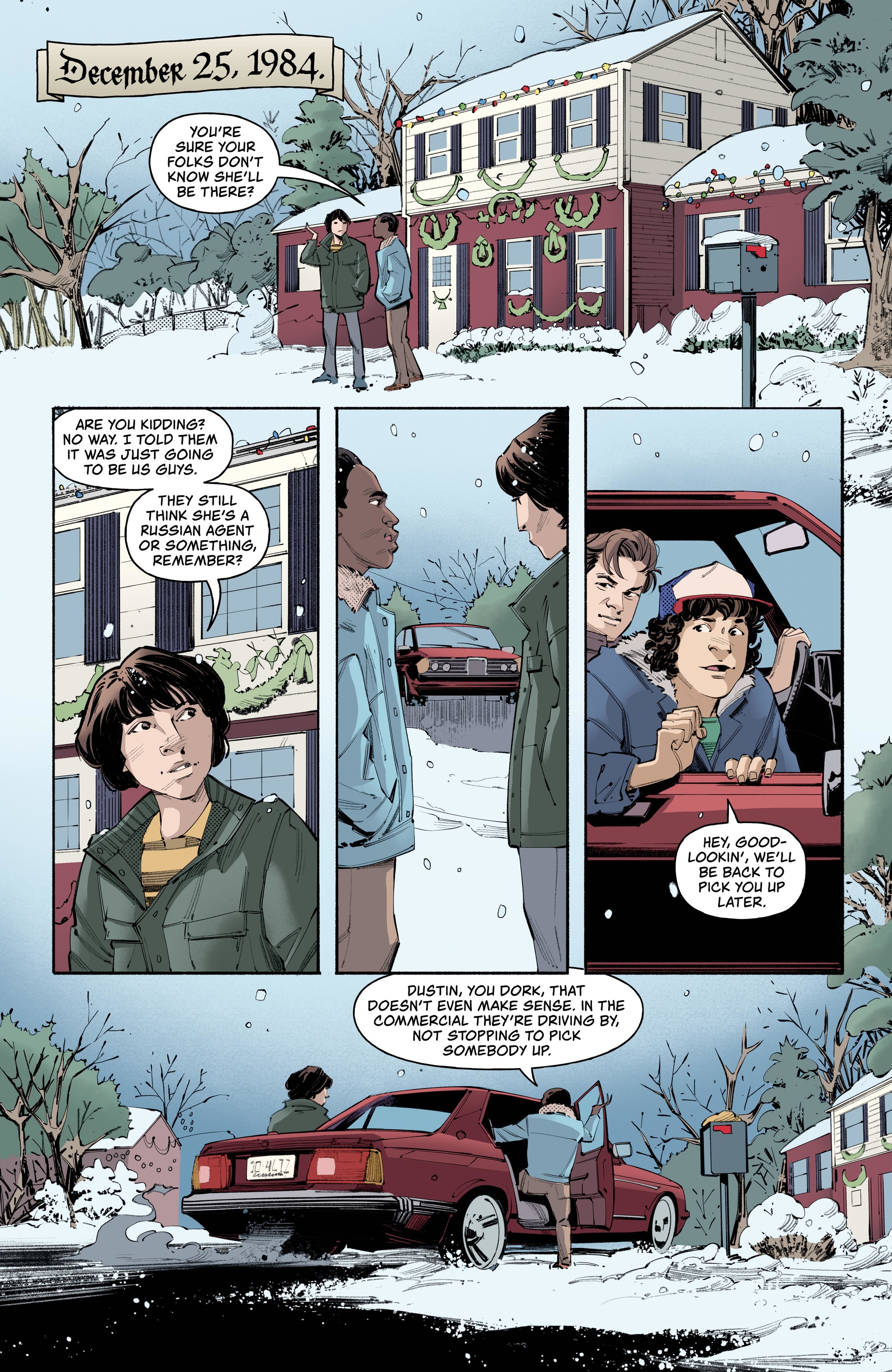 Read online Stranger Things Holiday Specials comic -  Issue # TPB - 30