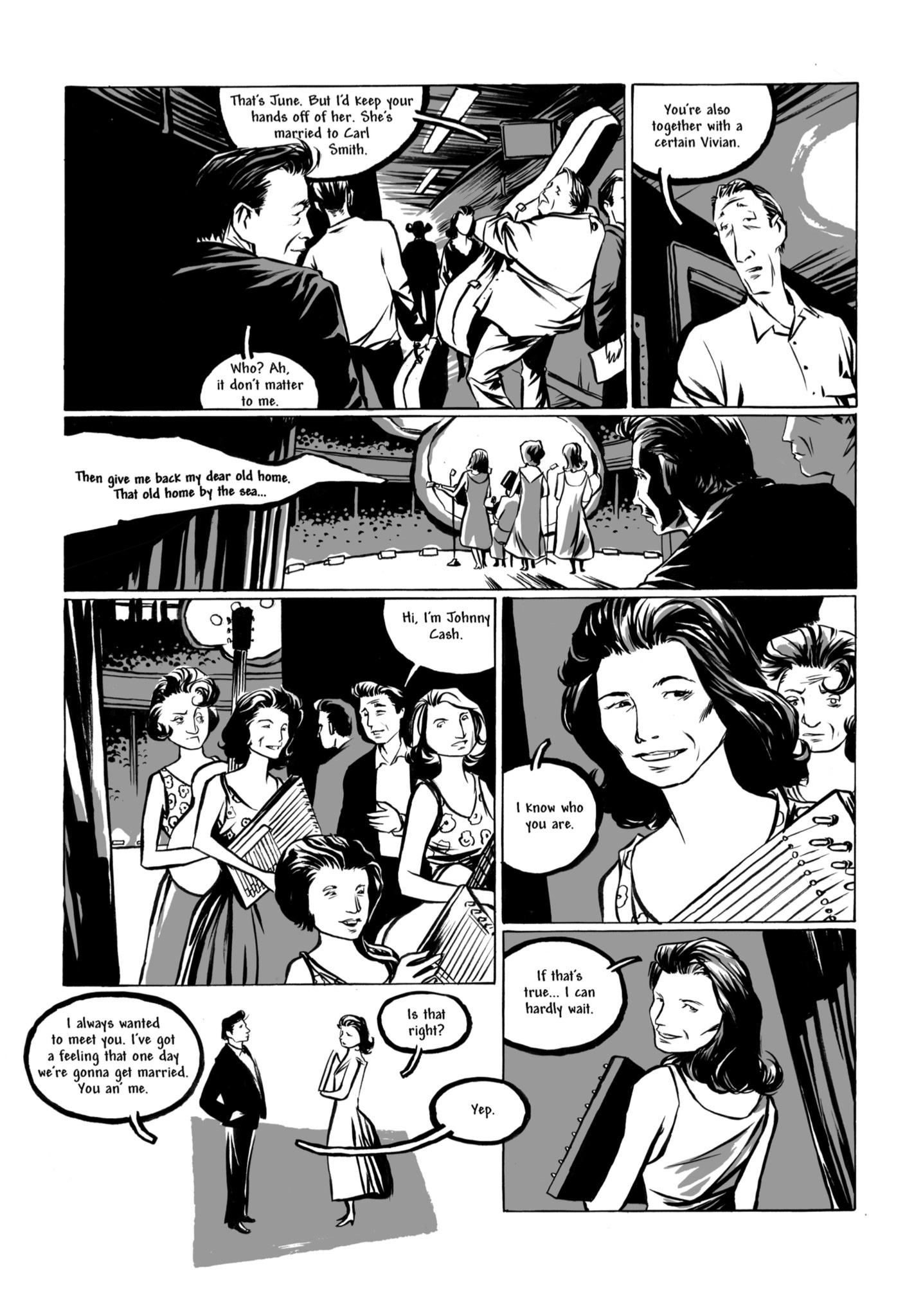 Read online Johnny Cash: I See a Darkness comic -  Issue # TPB - 54