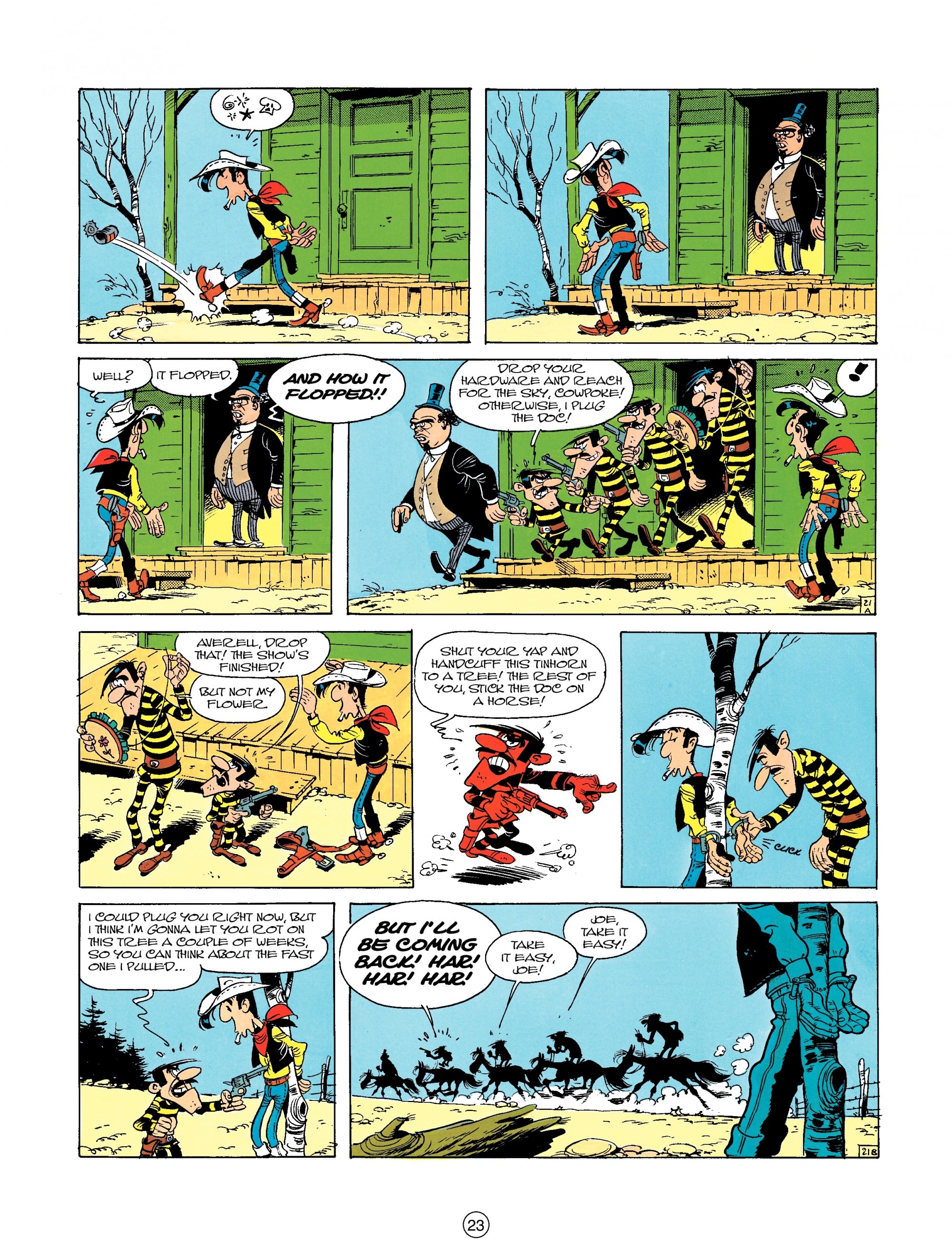 Read online A Lucky Luke Adventure comic -  Issue #23 - 23