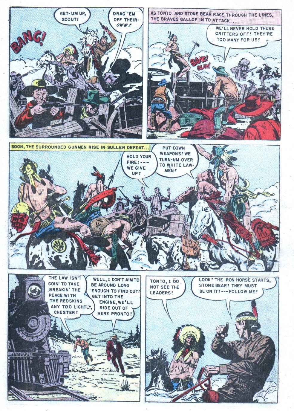 Read online Lone Ranger's Companion Tonto comic -  Issue #8 - 16