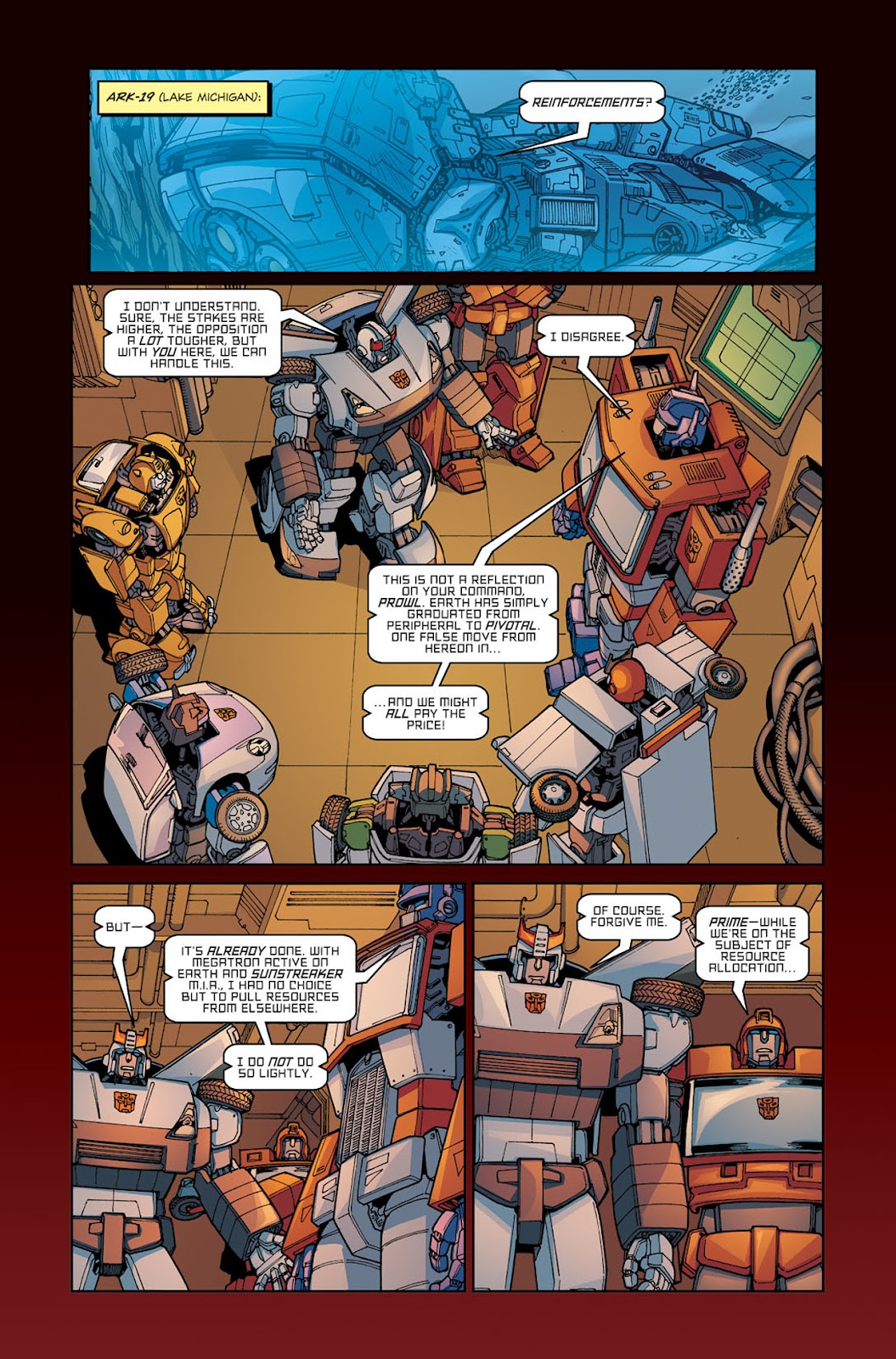 The Transformers: Escalation issue 3 - Page 9