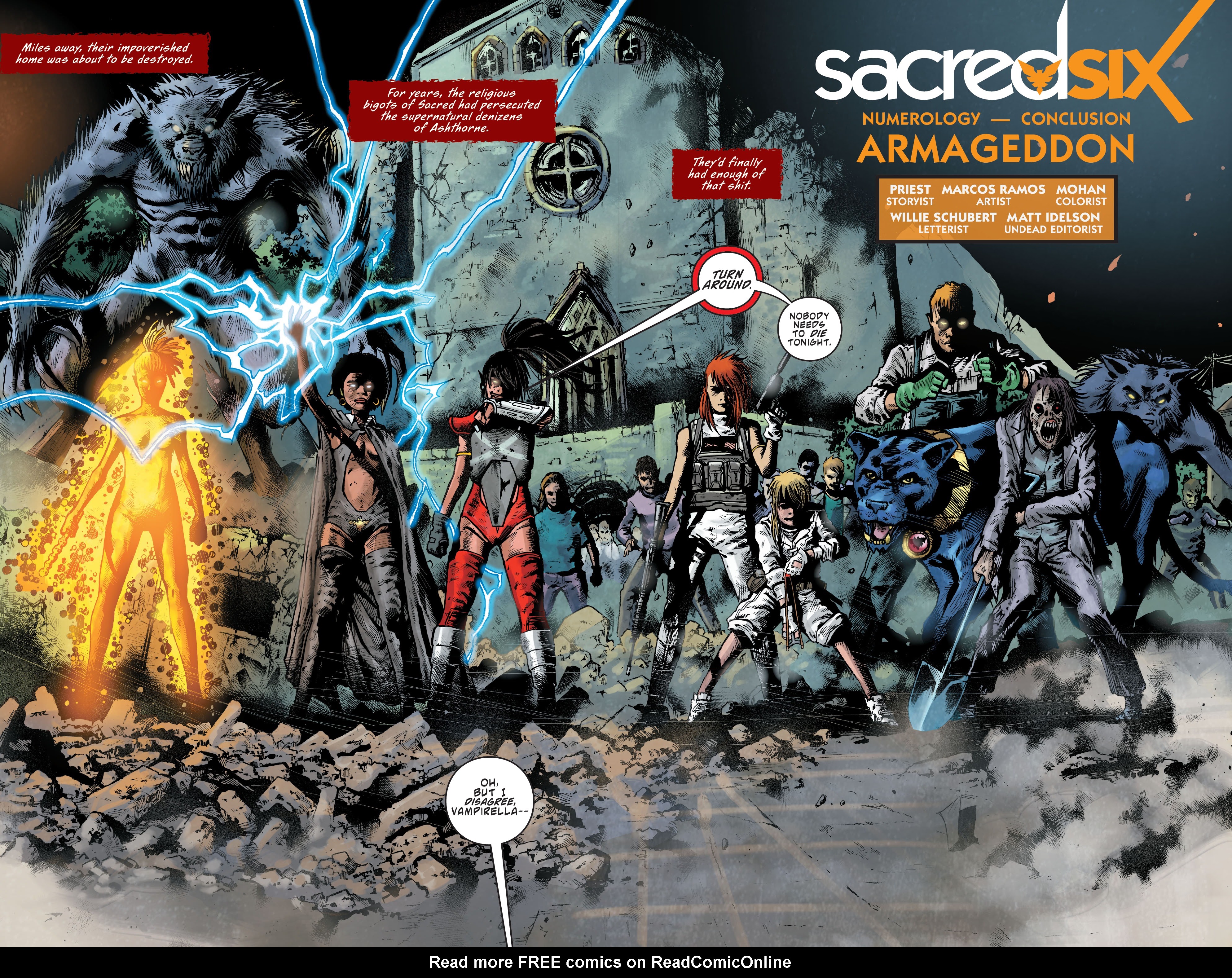 Read online Sacred Six comic -  Issue #12 - 8