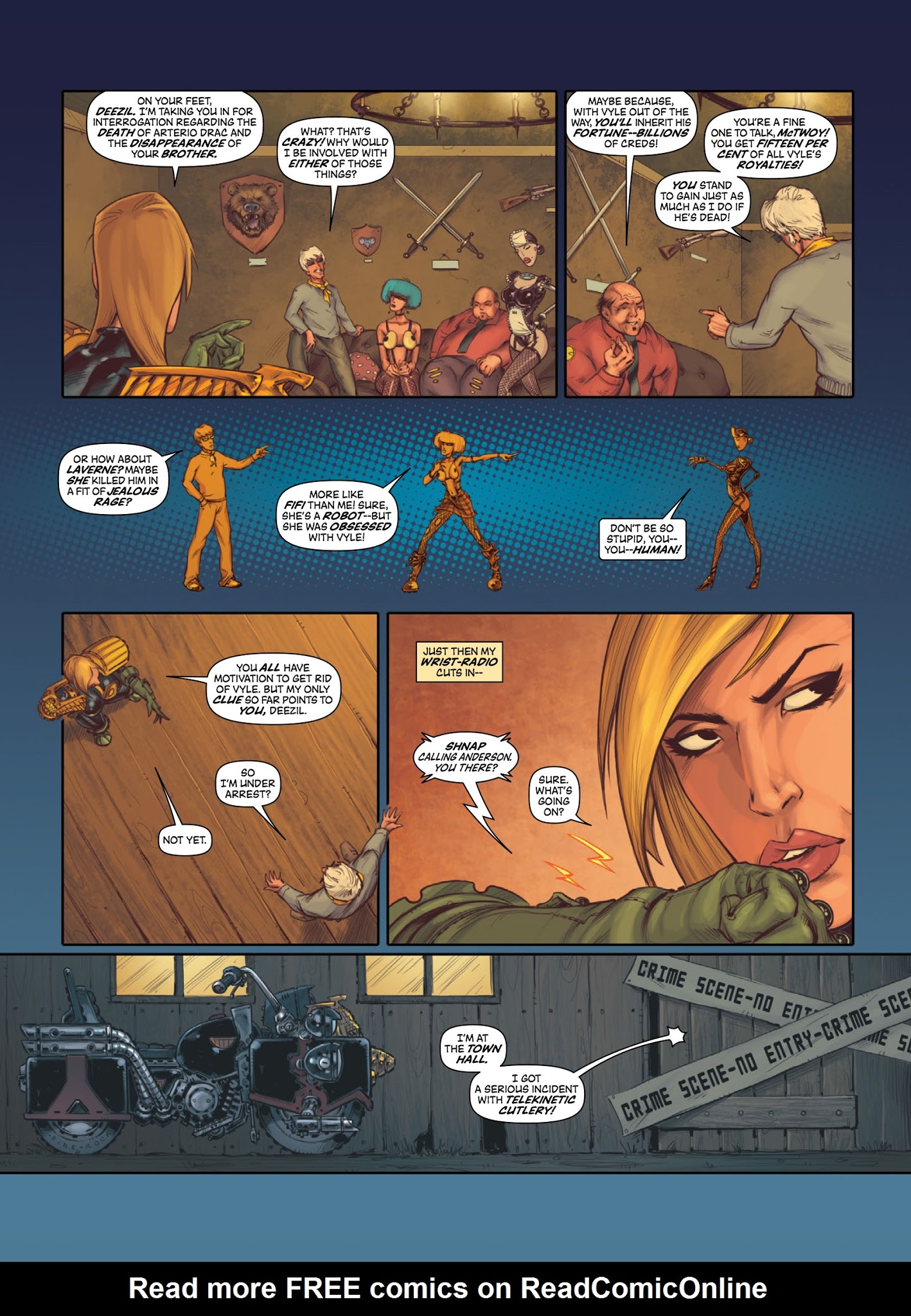 Read online Judge Anderson: The Psi Files comic -  Issue # TPB 5 - 163