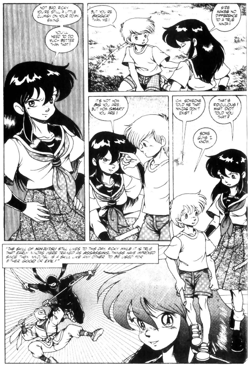 Read online Ninja High School (1986) comic -  Issue #30 - 8