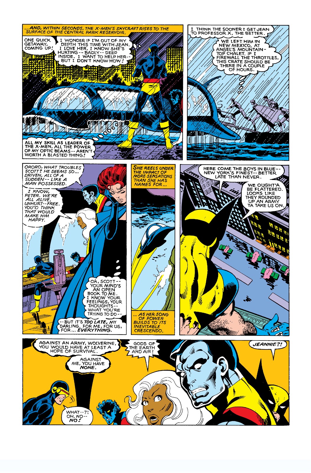 Read online X-Men: The Dark Phoenix Saga comic -  Issue # TPB - 109