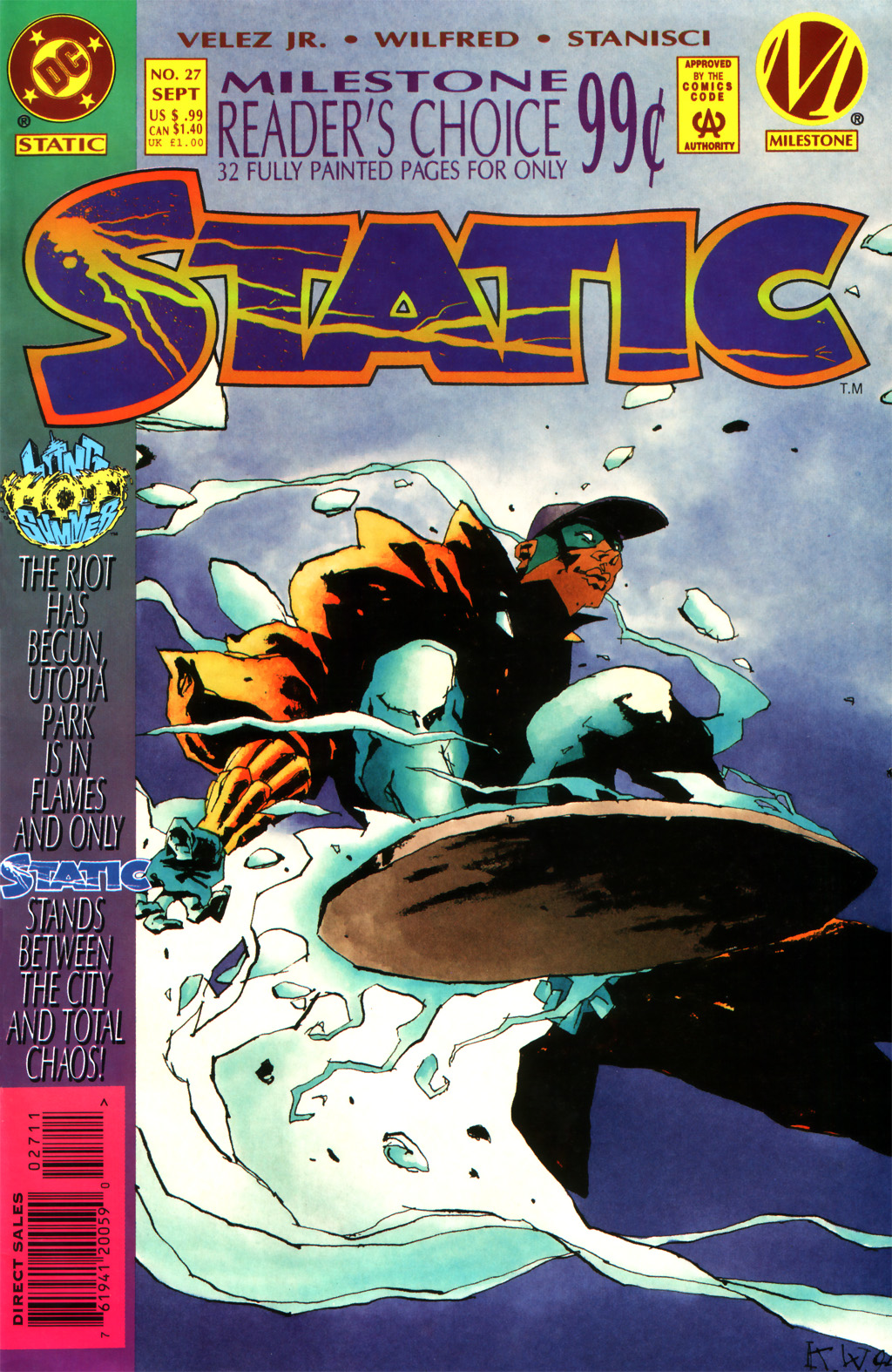 Read online Static comic -  Issue #27 - 1