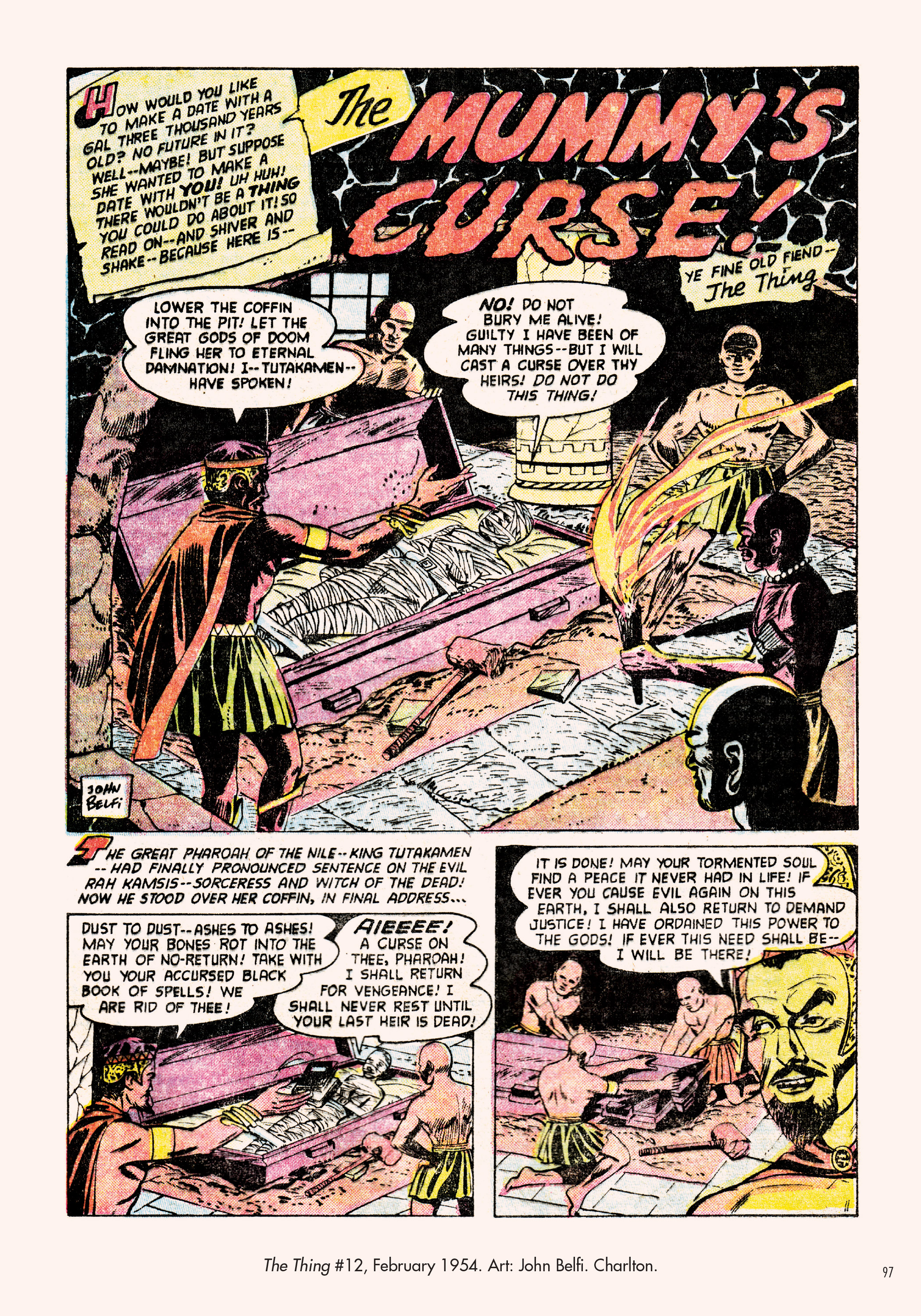 Read online Classic Monsters of Pre-Code Horror Comics: Mummies comic -  Issue # TPB - 97