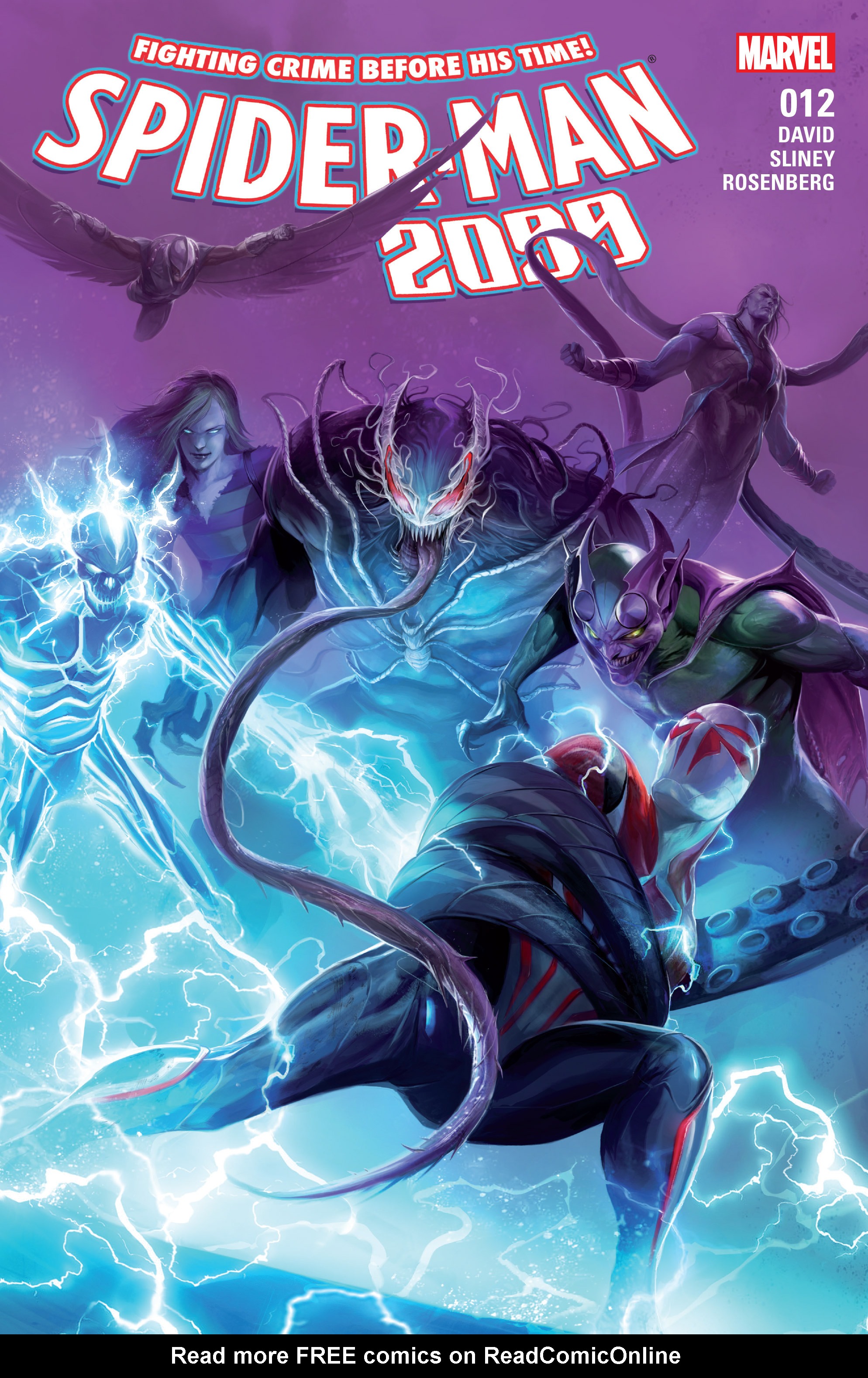 Read online Spider-Man 2099 (2015) comic -  Issue #12 - 1