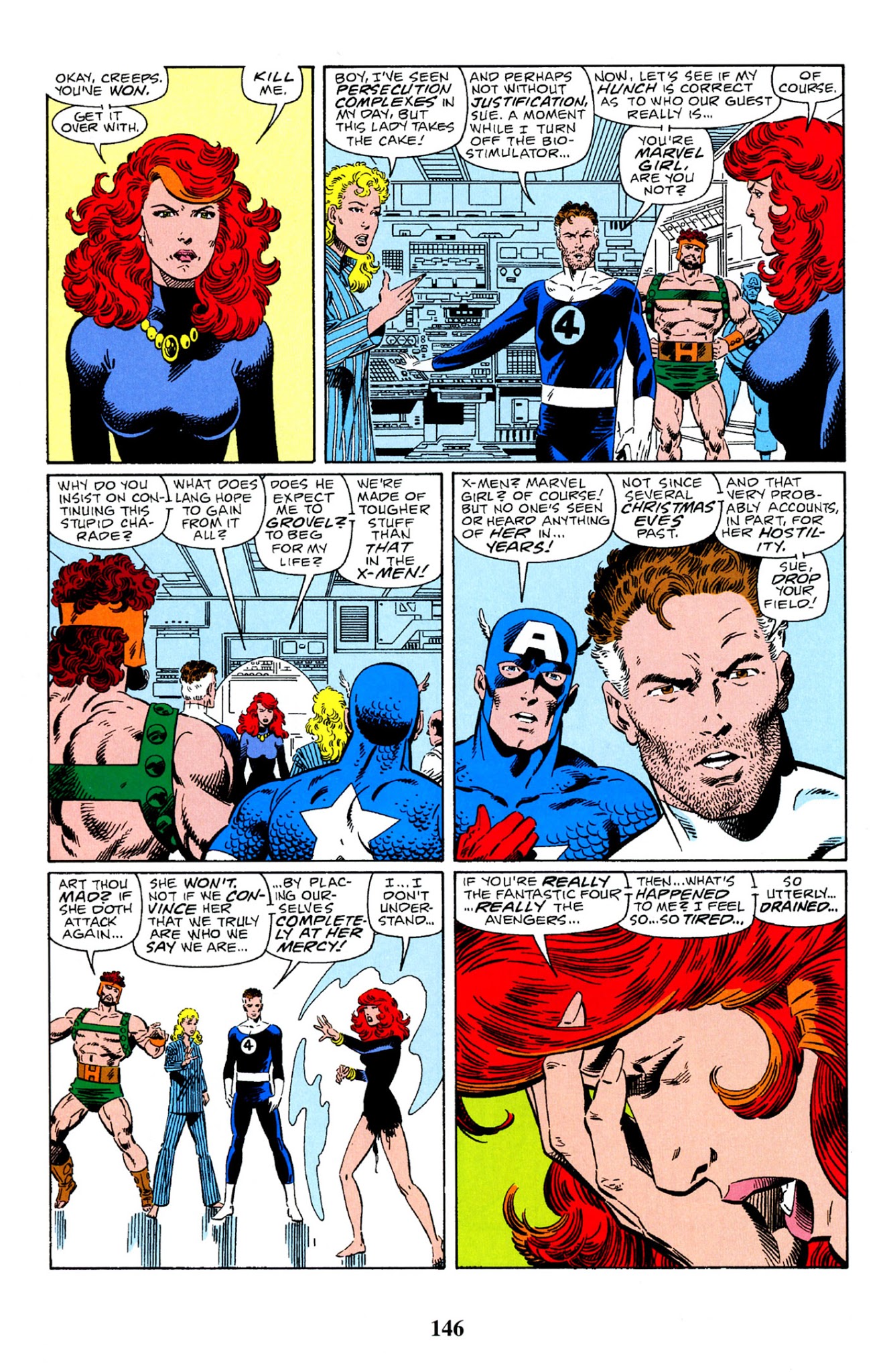 Read online Fantastic Four Visionaries: John Byrne comic -  Issue # TPB 7 - 147