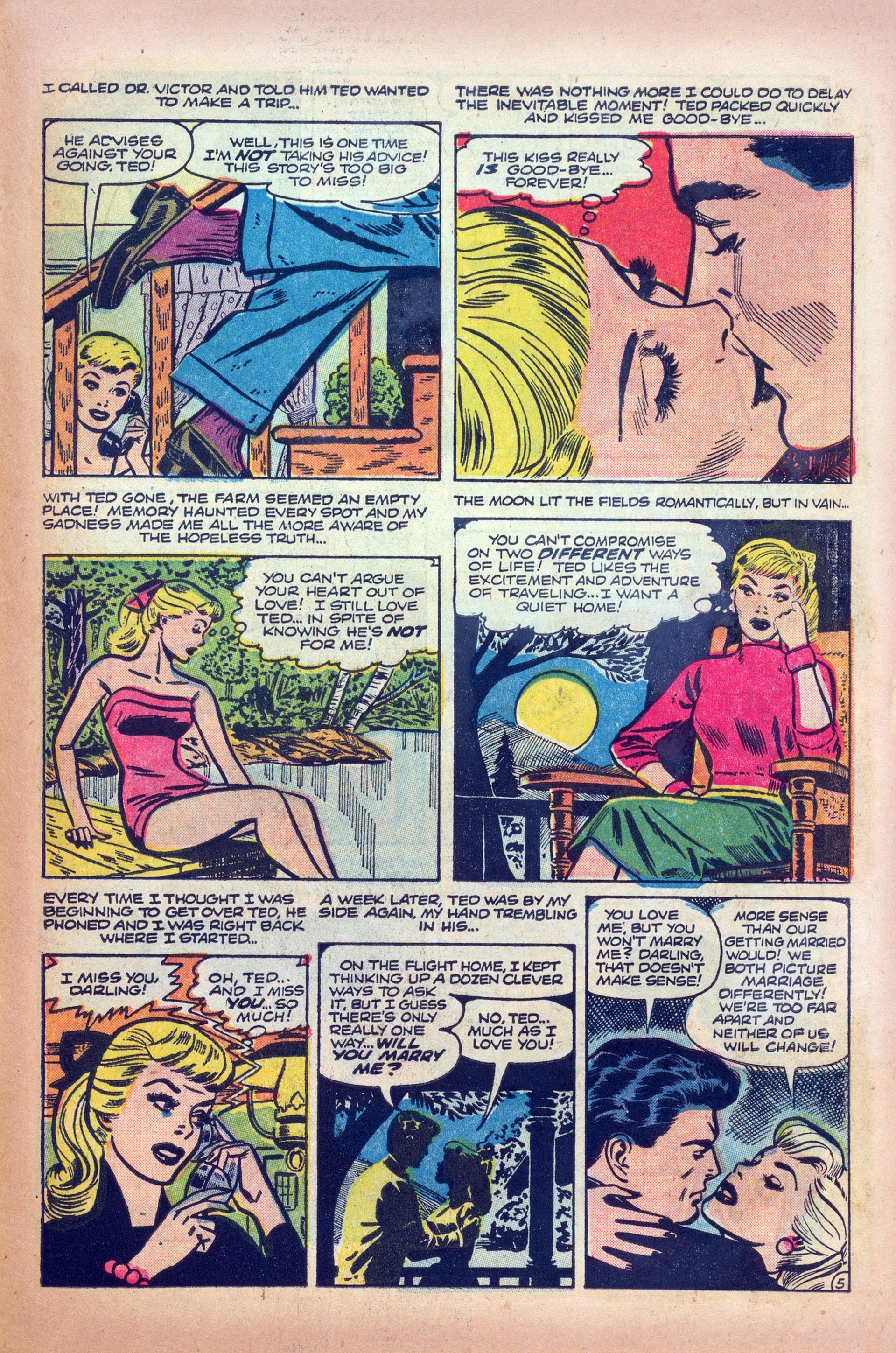 Read online Love Romances comic -  Issue #49 - 31