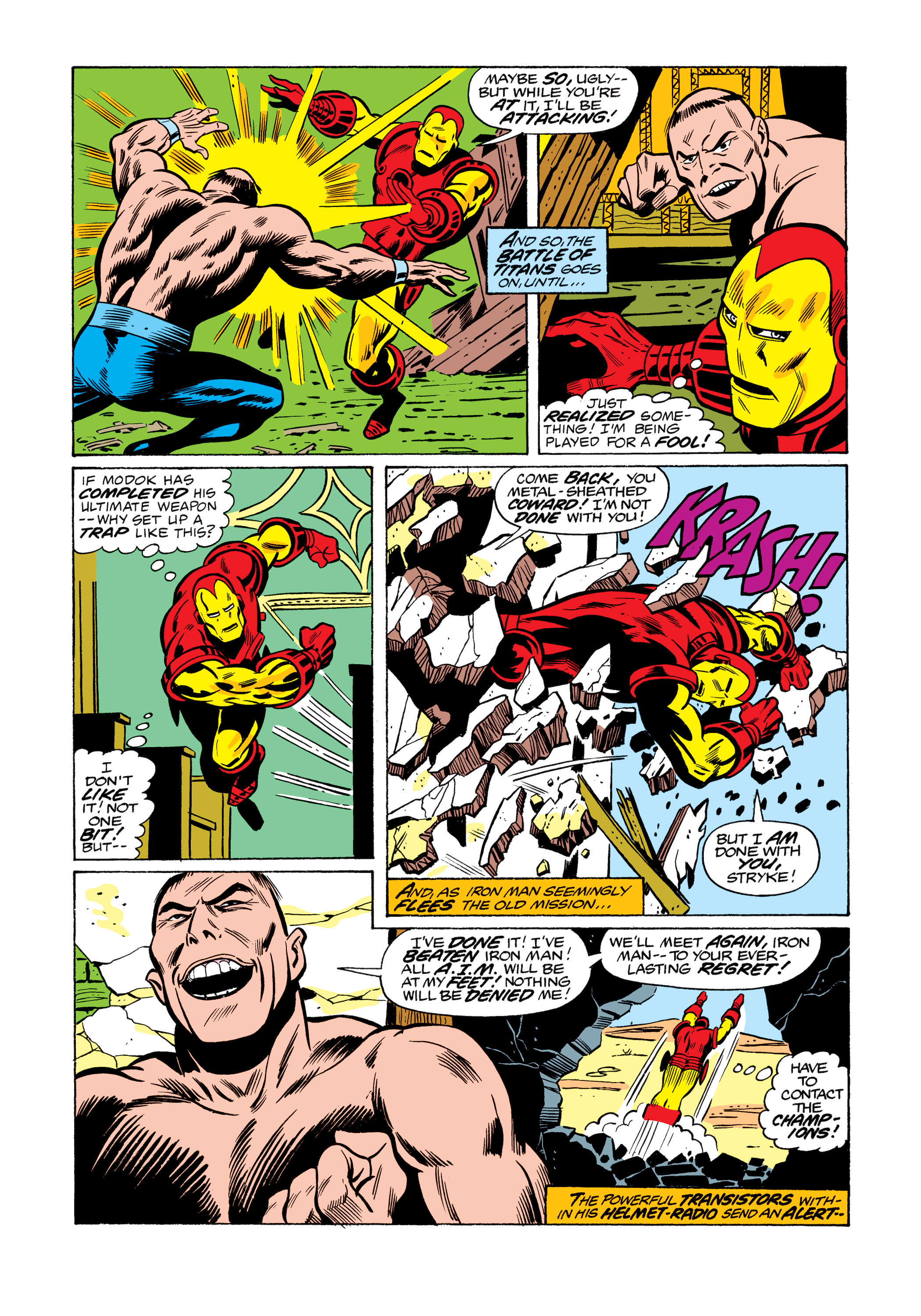 Read online Marvel Masterworks: The Invincible Iron Man comic -  Issue # TPB 11 (Part 3) - 106