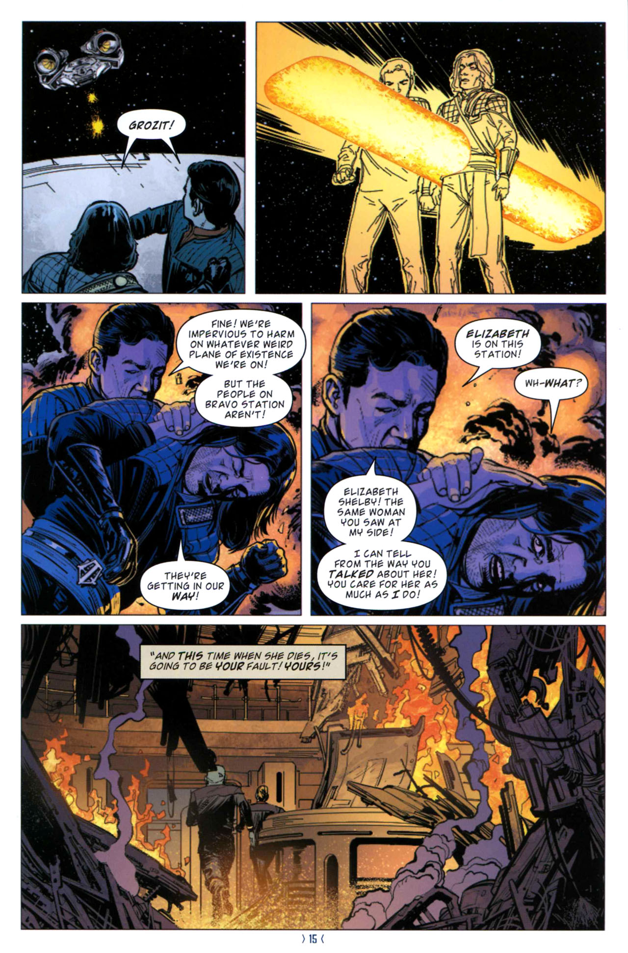 Read online Star Trek: New Frontier comic -  Issue #5 - 16