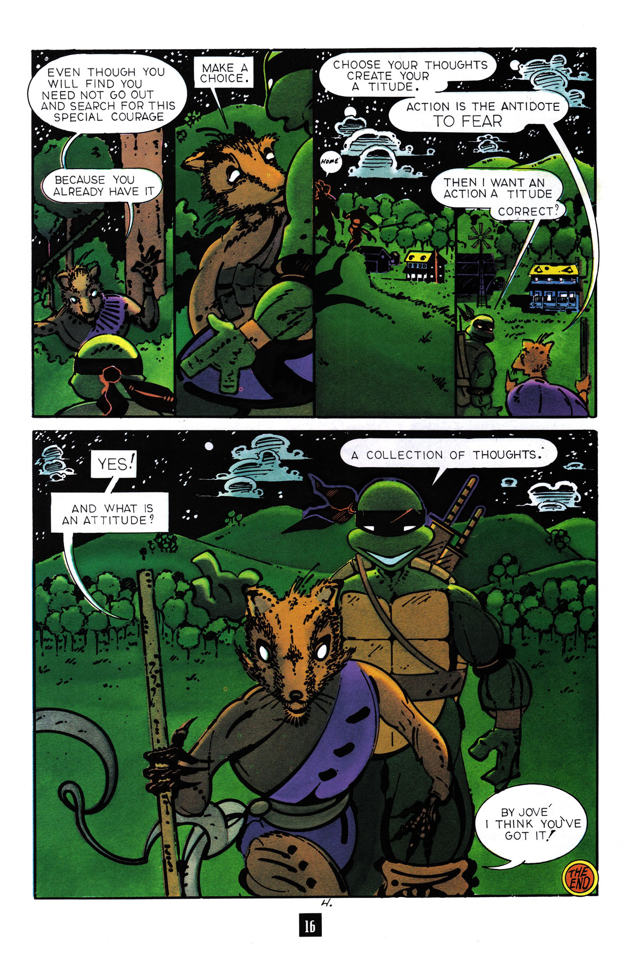 Read online Turtle Soup (1991) comic -  Issue #1 - 18