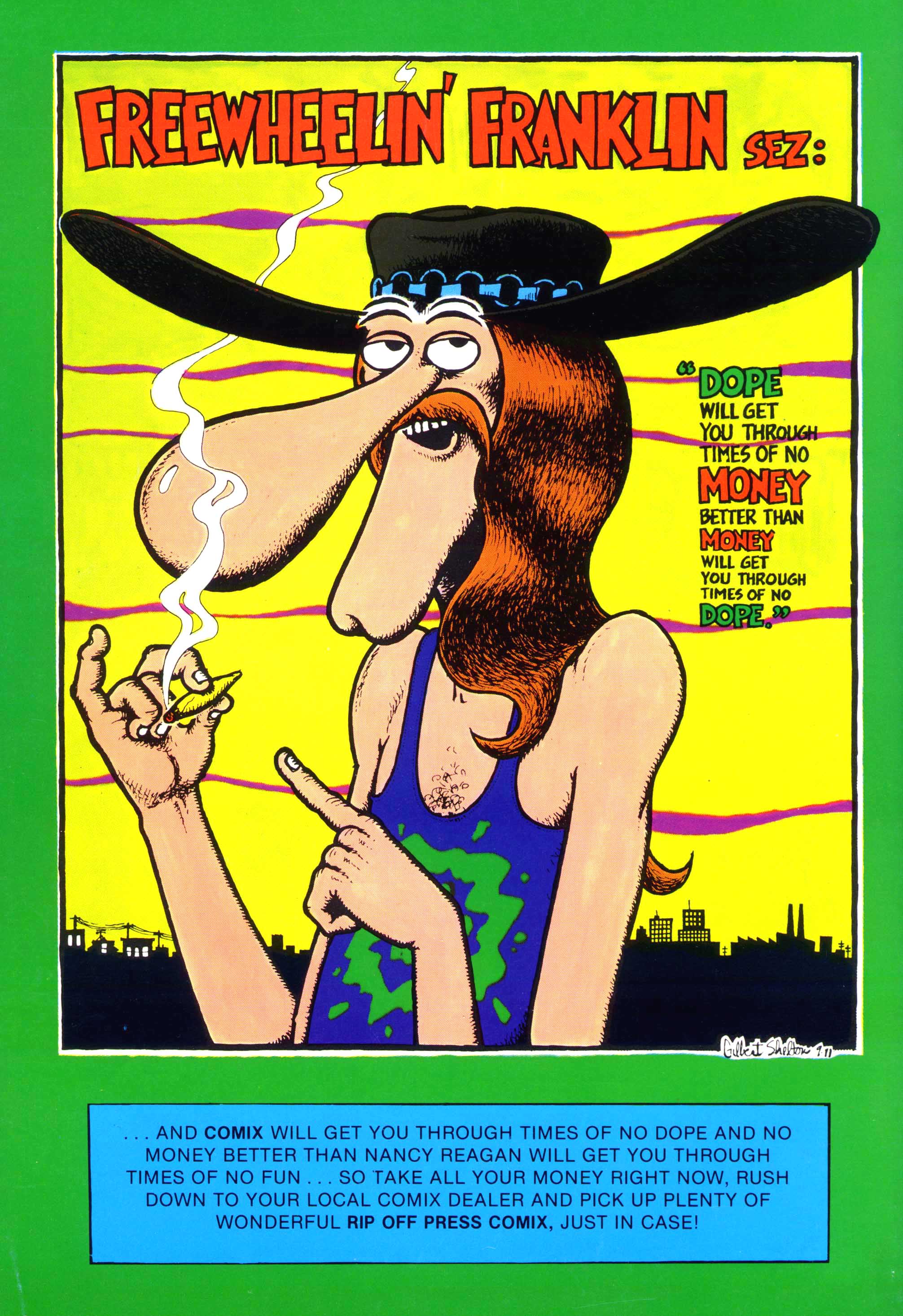 Read online The Fabulous Furry Freak Brothers comic -  Issue #2 - 52