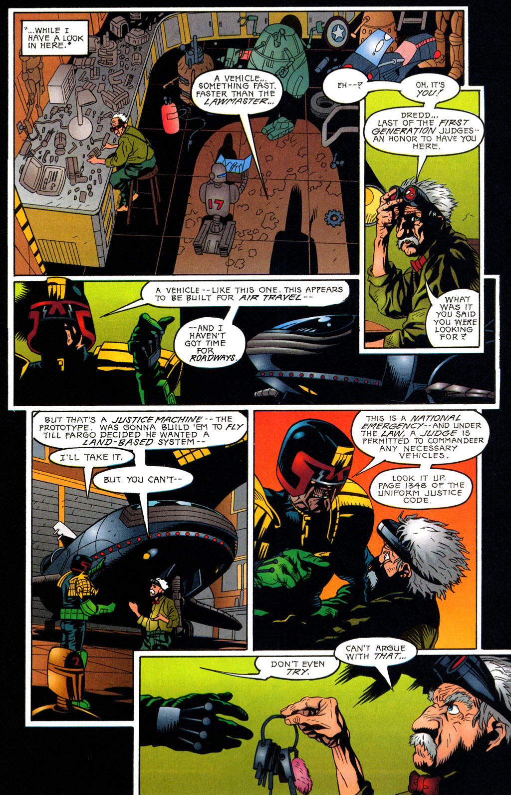 Read online Judge Dredd (1994) comic -  Issue #8 - 13