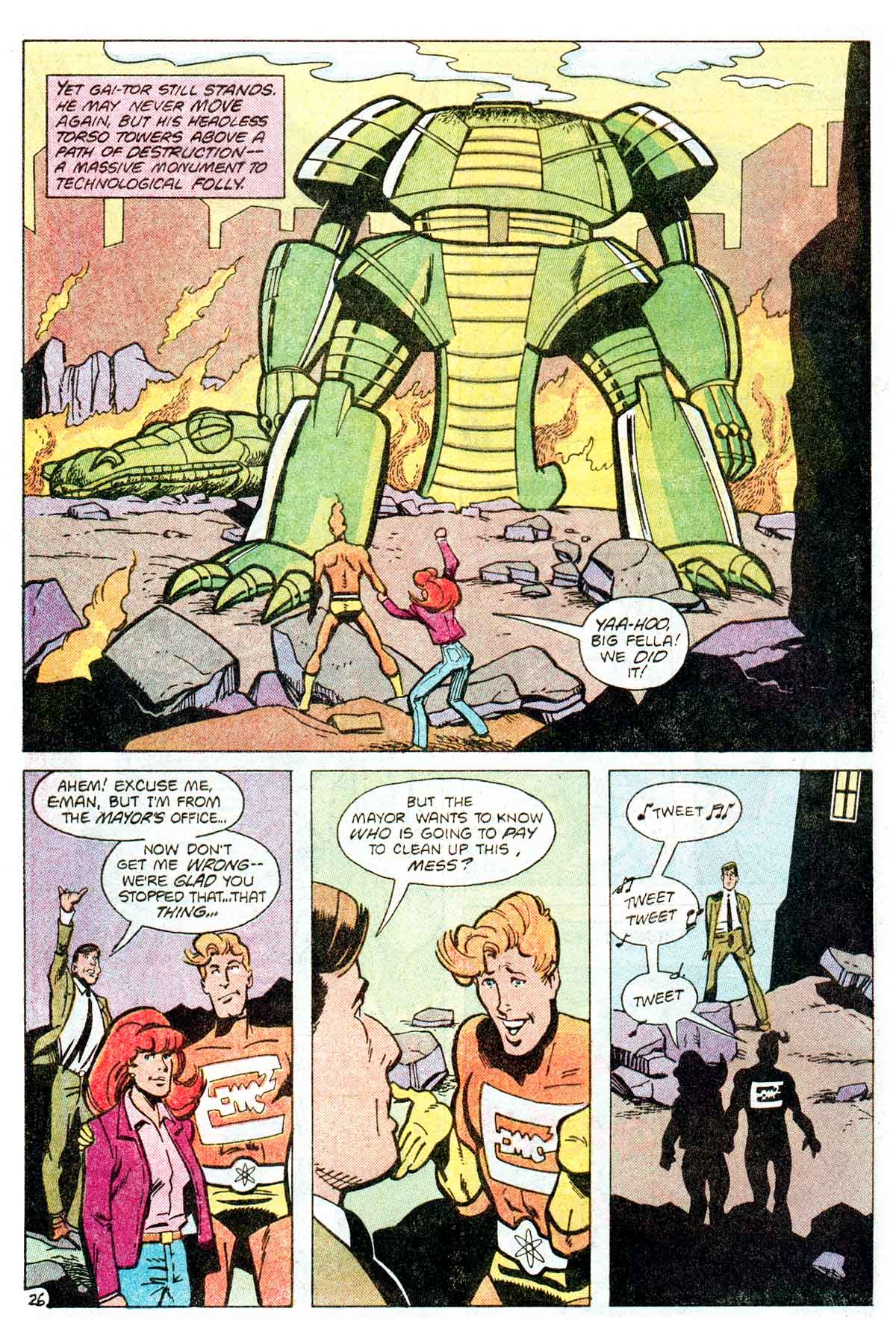 Read online E-Man (1983) comic -  Issue #12 - 30