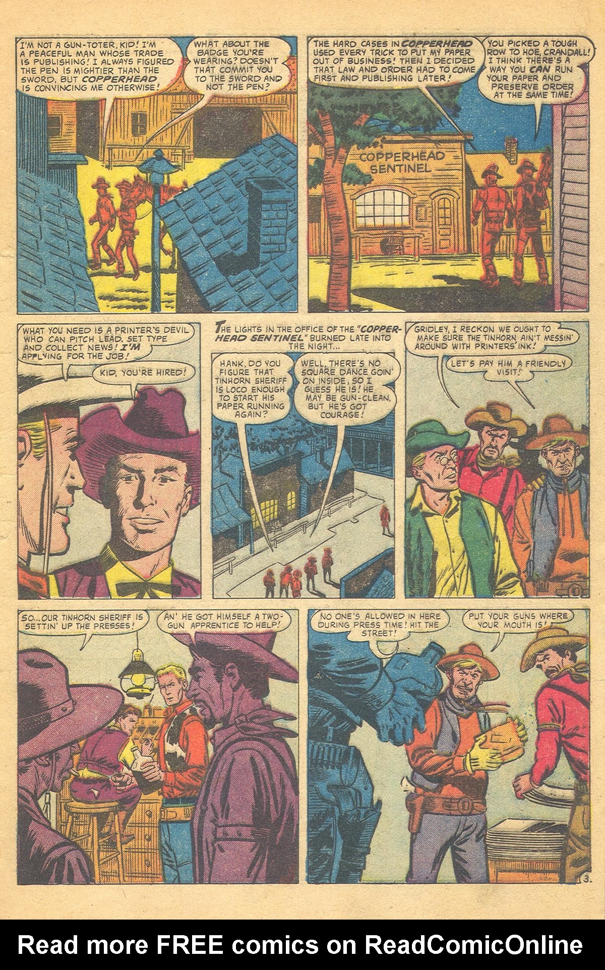 Read online Kid Colt Outlaw comic -  Issue #69 - 5
