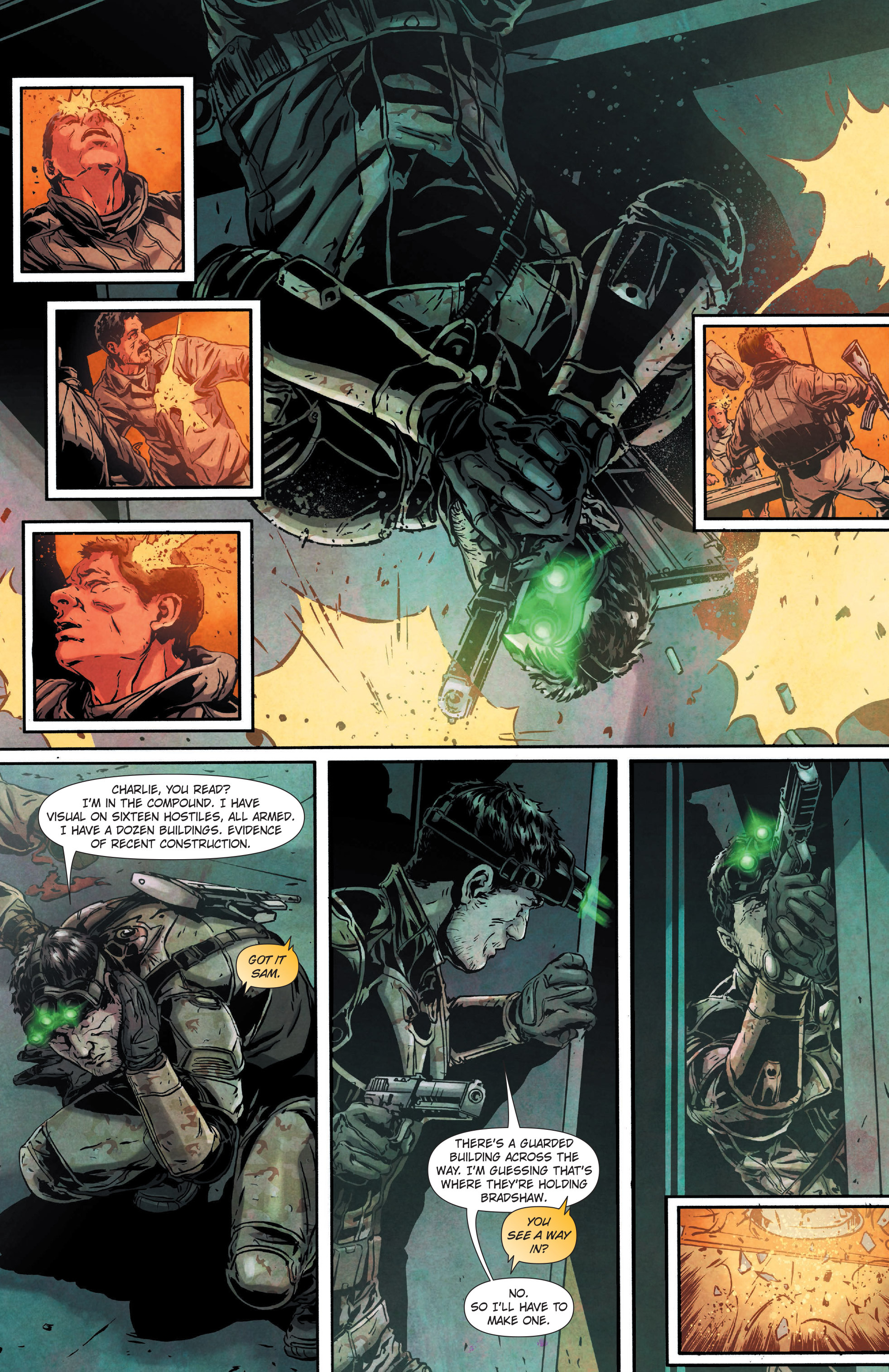 Read online Tom Clancy's Splinter Cell: Echoes comic -  Issue #3 - 17