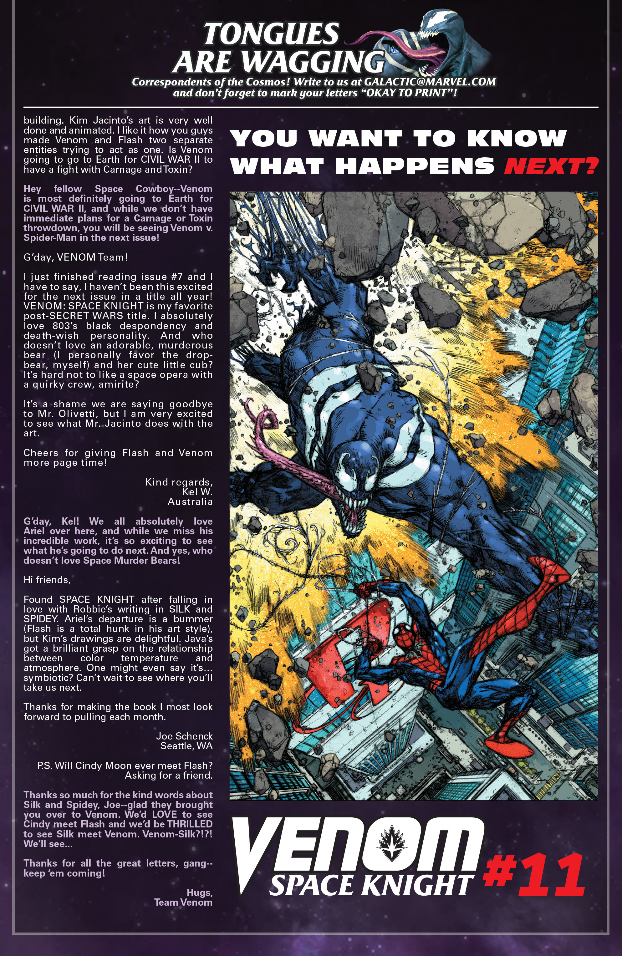 Read online Venom: Space Knight comic -  Issue #10 - 22