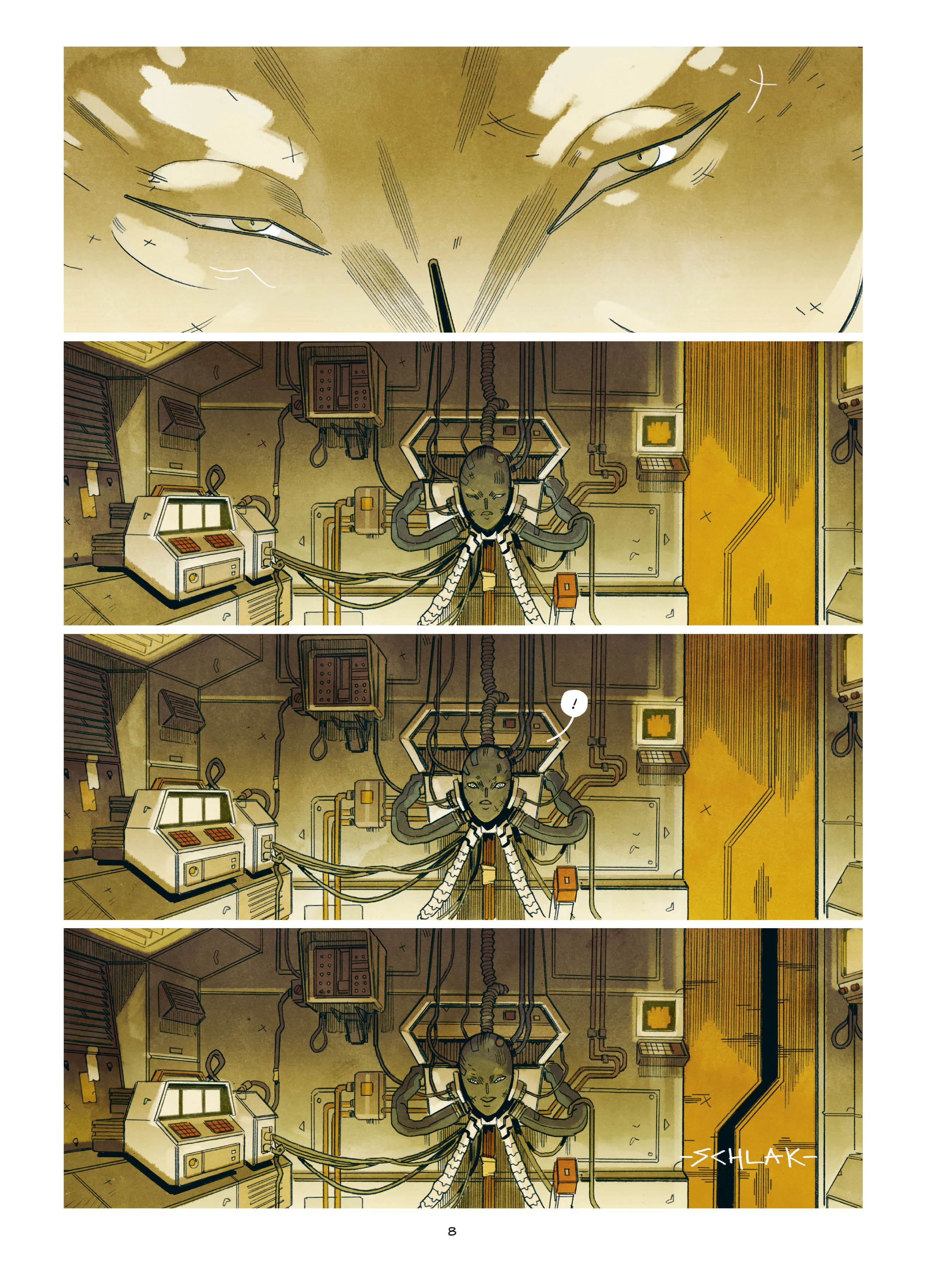 Read online Carbon & Silicon (2021) comic -  Issue #1 - 8
