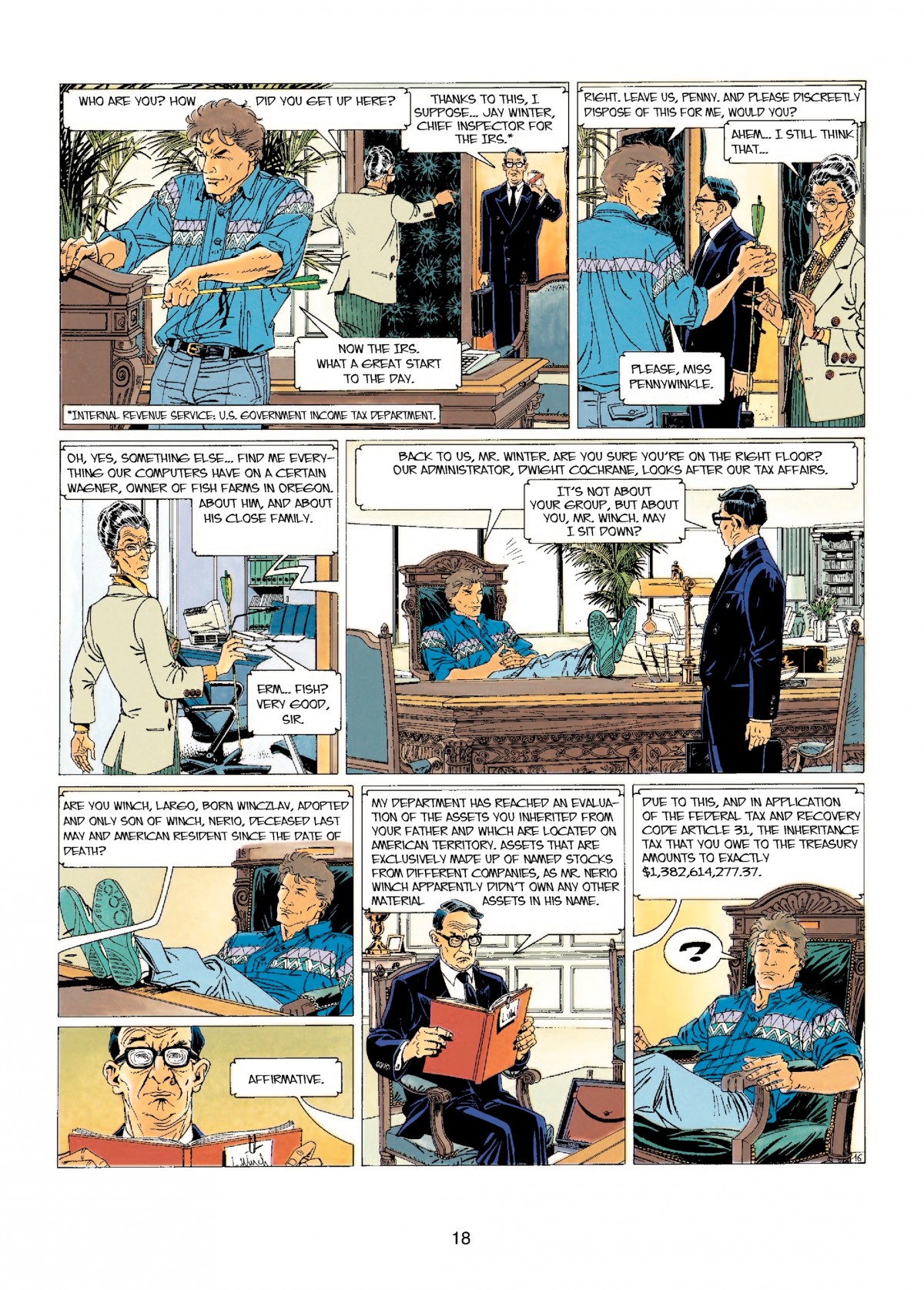 Read online Largo Winch comic -  Issue # TPB 2 - 18