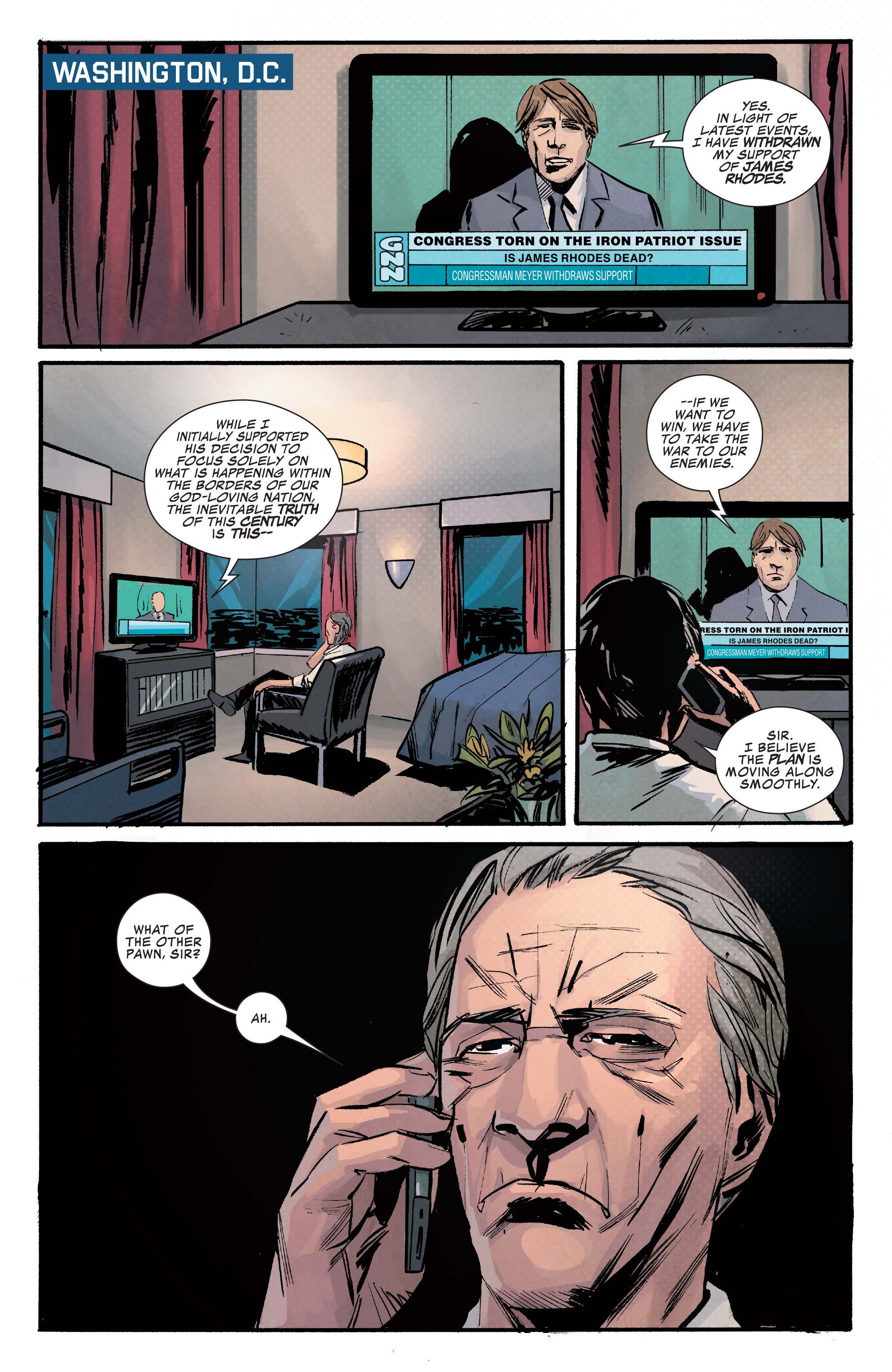 Read online Iron Patriot comic -  Issue #4 - 6