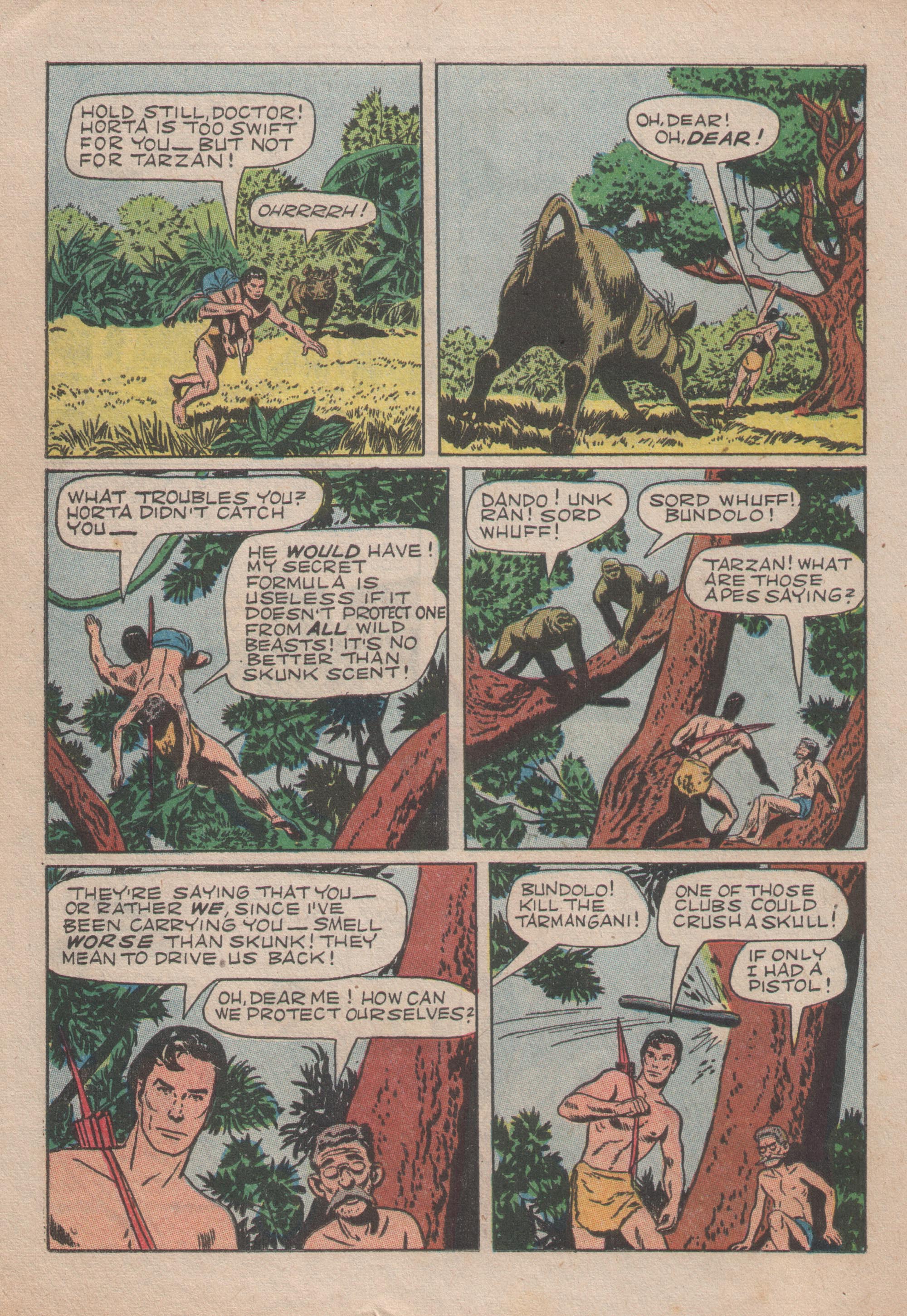 Read online Tarzan (1948) comic -  Issue #33 - 22