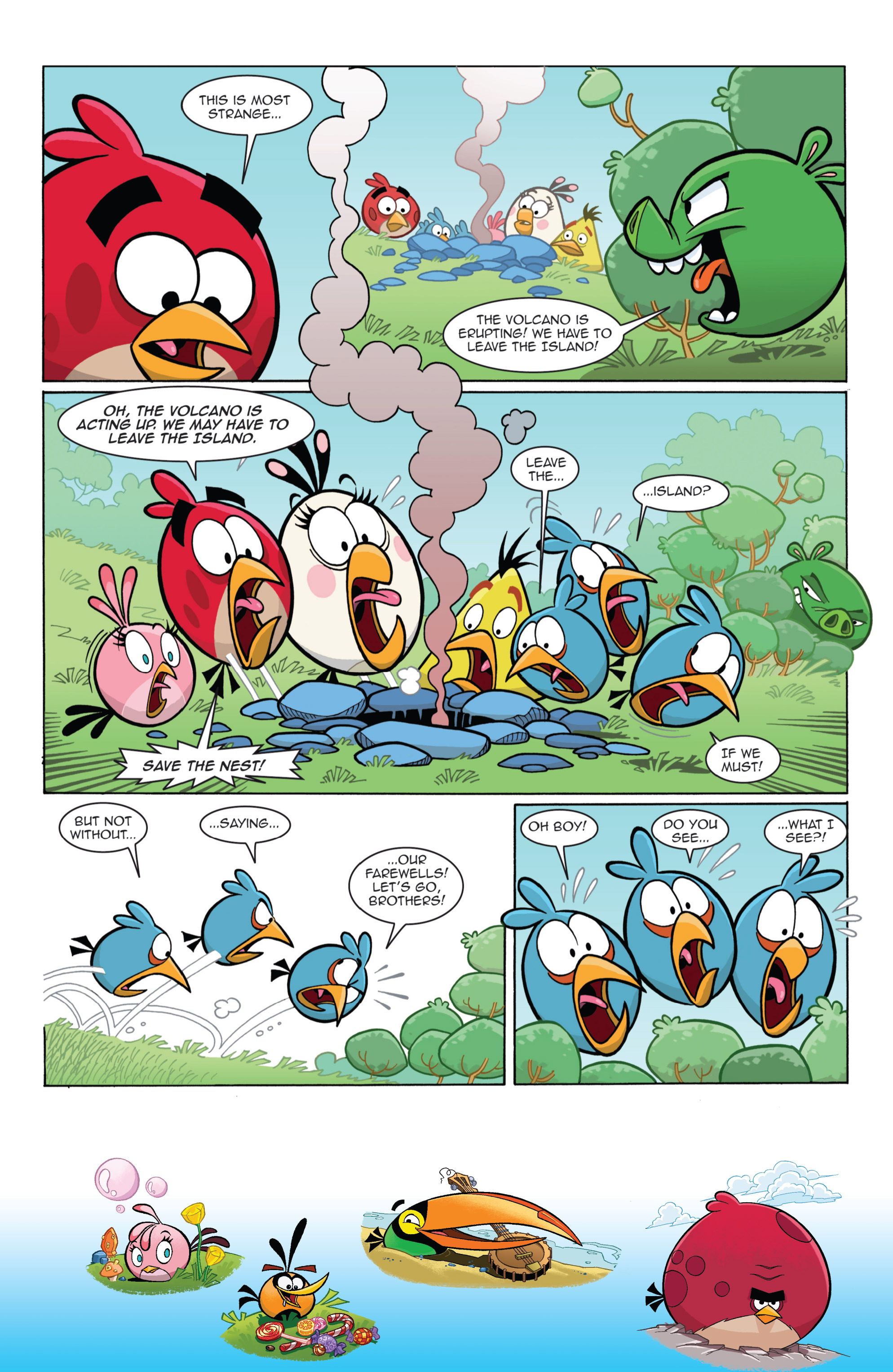 Read online Angry Birds Comics (2014) comic -  Issue #12 - 5