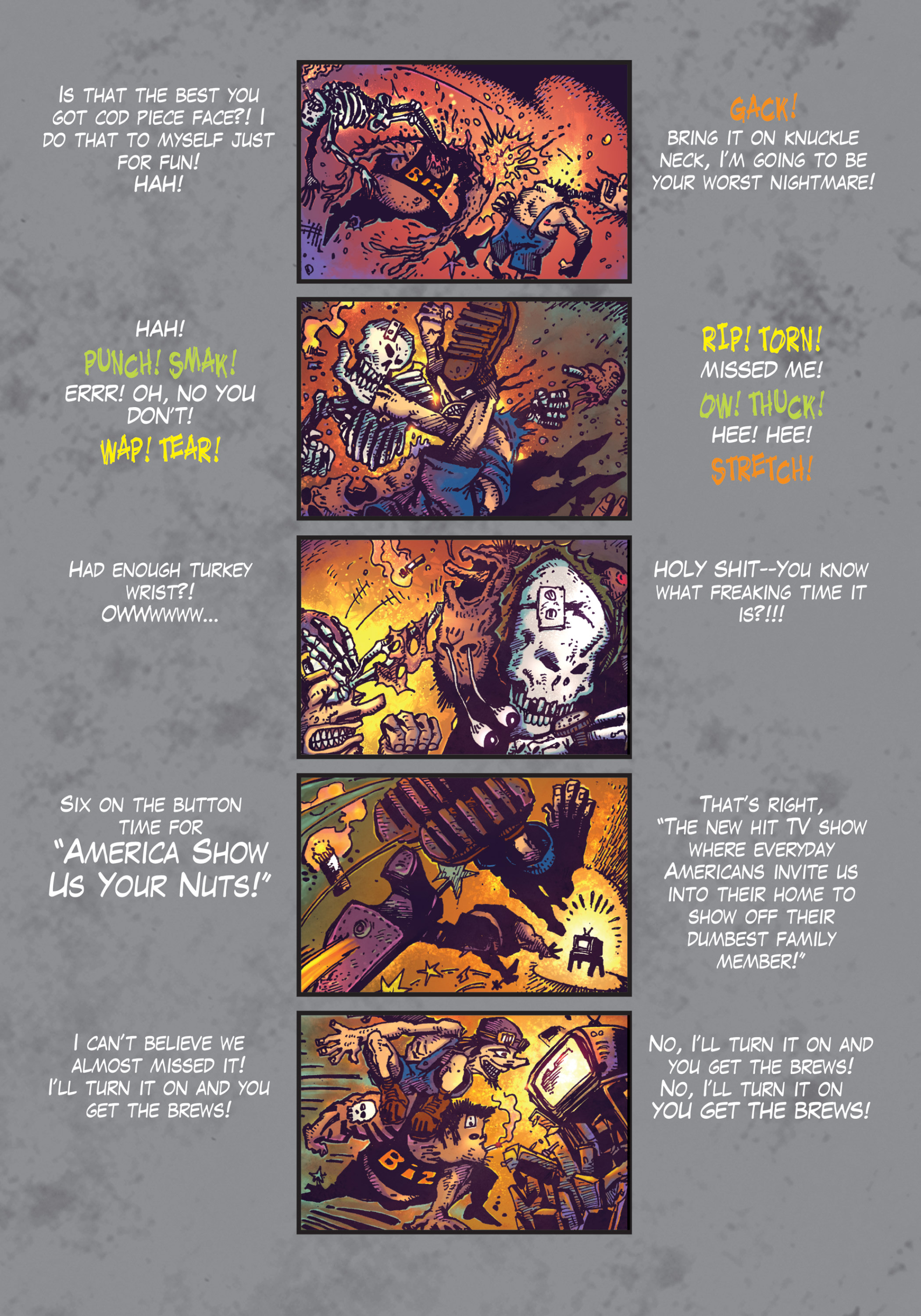 Read online Kevin Eastman's Totally Twisted Tales comic -  Issue # TPB - 68