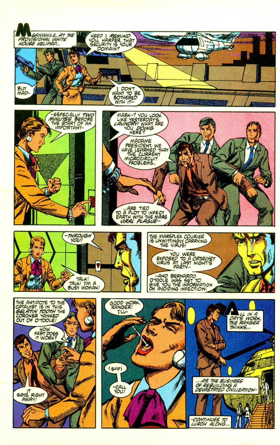 Read online American Flagg! comic -  Issue #20 - 31